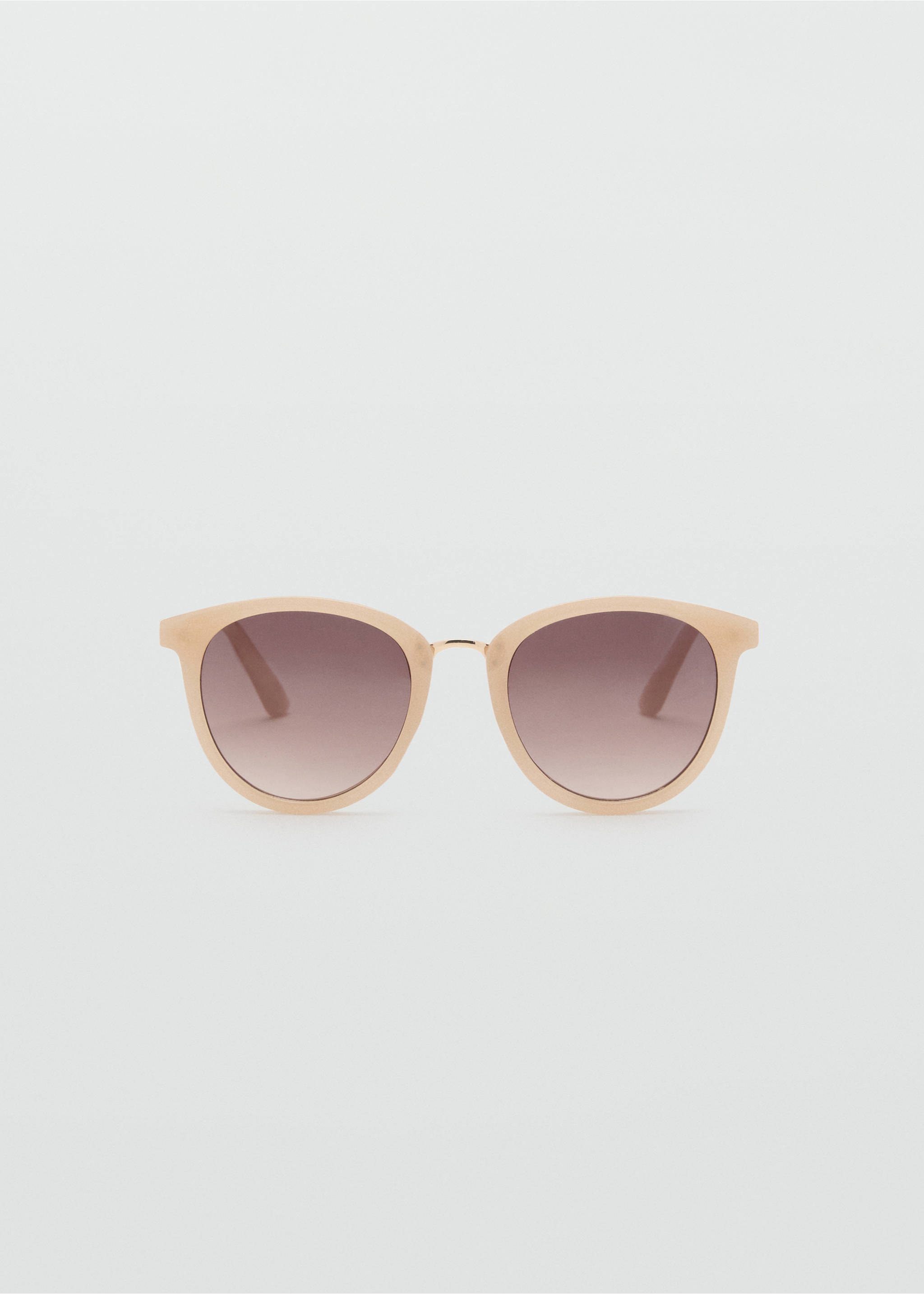 Zonnebril met metalen brug - Artikel zonder model, Vanille. Ref: 17011132-00.