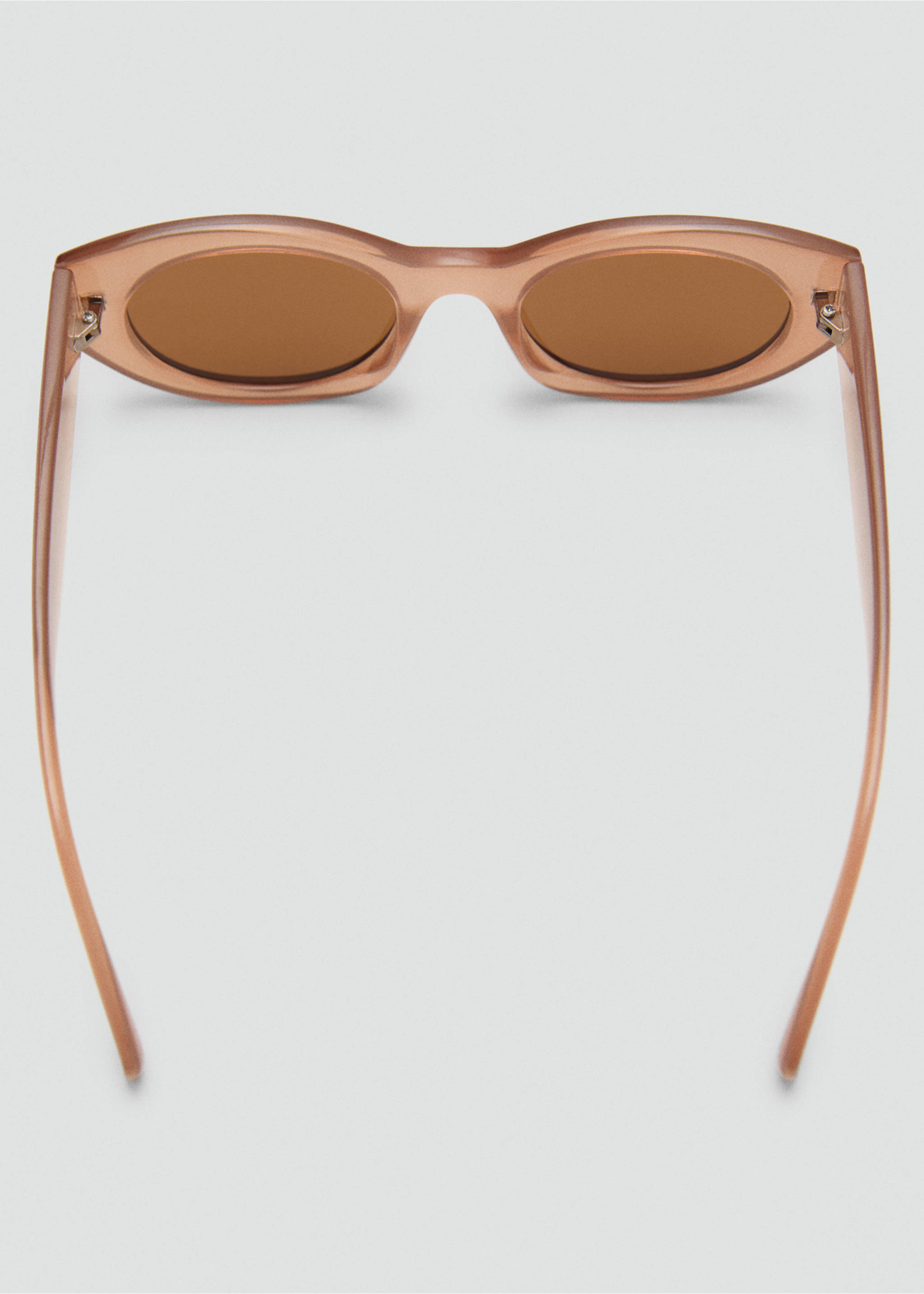 Resin frame sunglasses - Details of the article 1, Brown. Ref: 17011137-00.