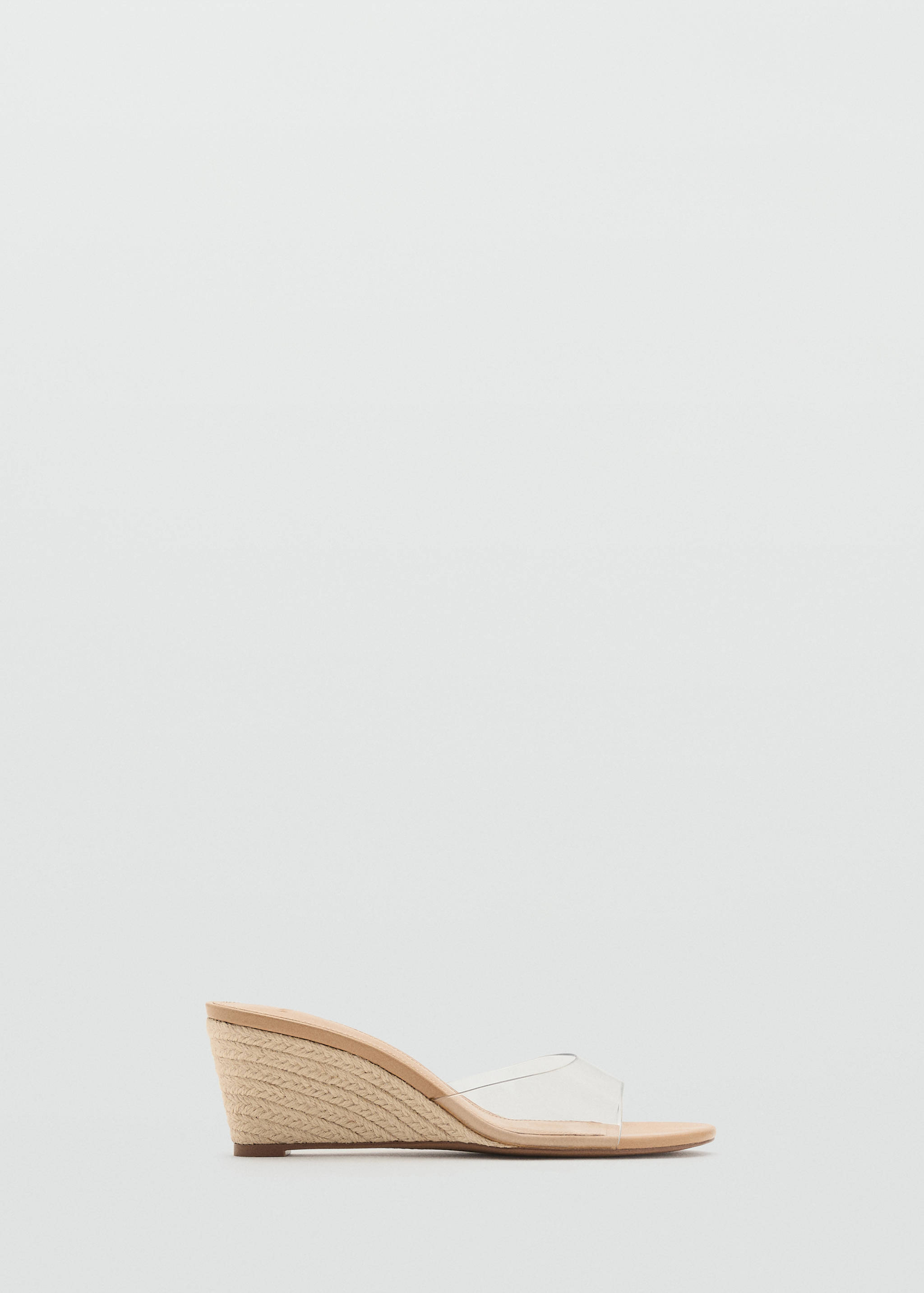 Vinyl wedge sandals - Article without model