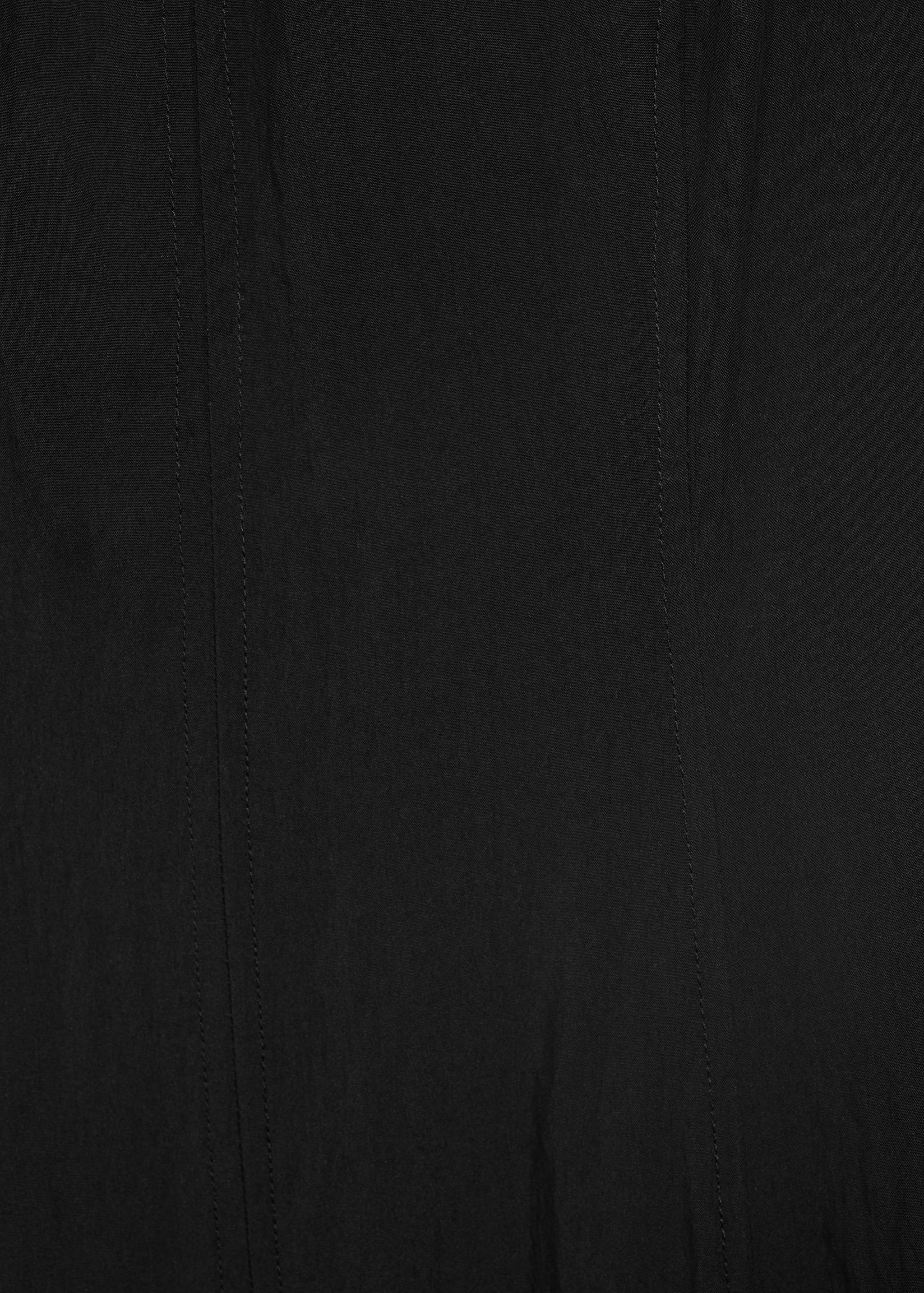 Long balloon dress - Details of the article 8