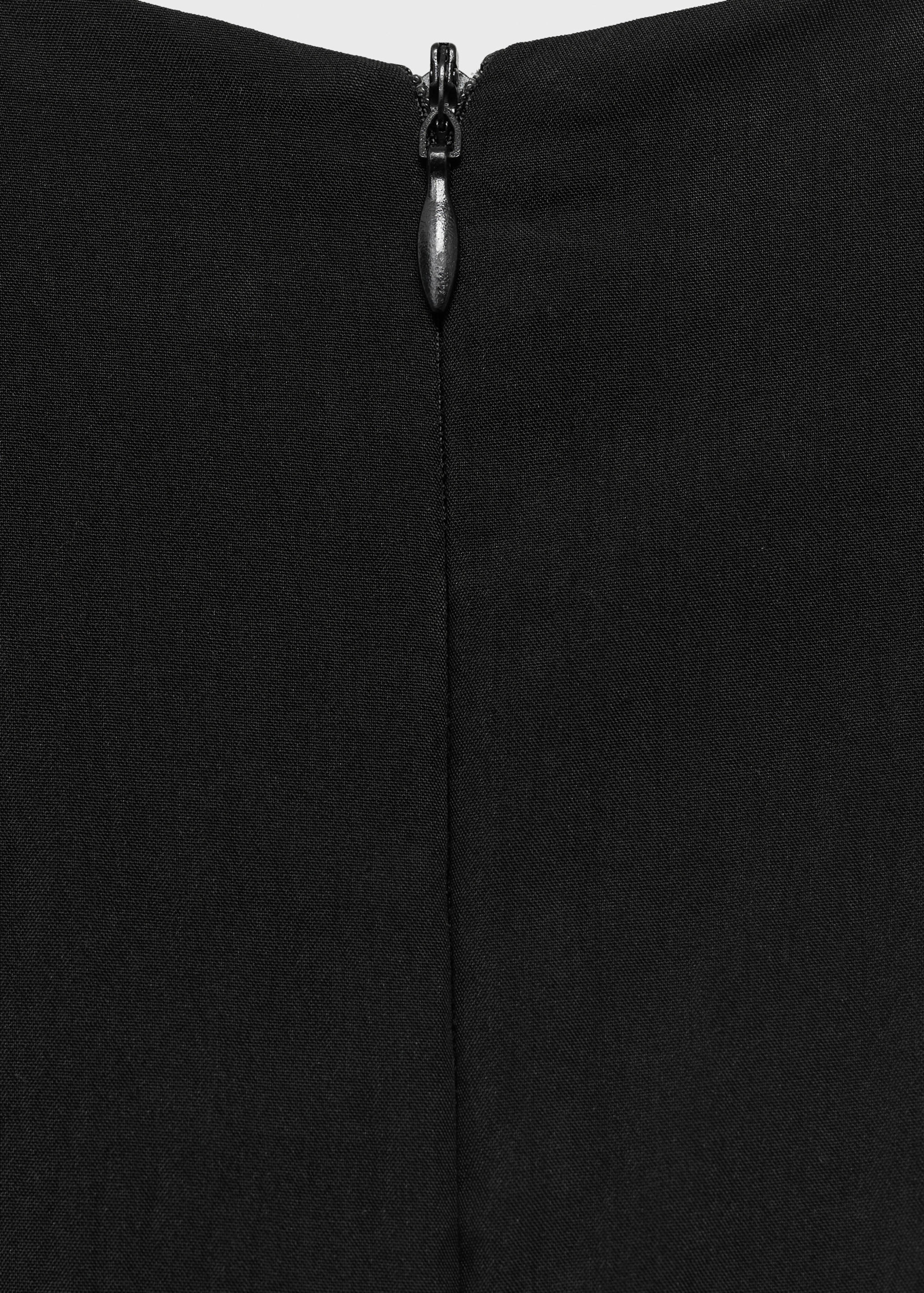 Long balloon dress - Details of the article 0