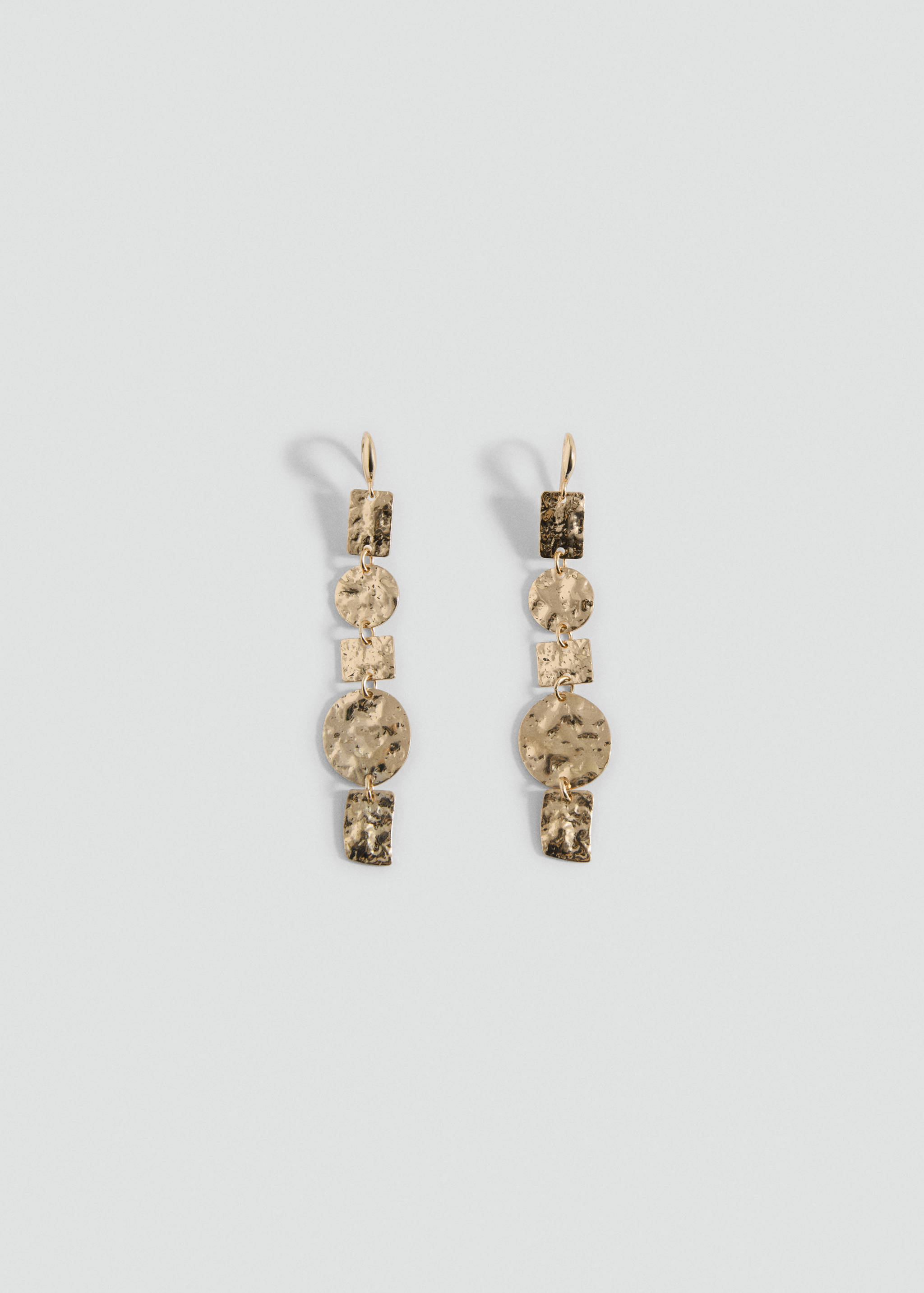 Pendientes colgantes geométricos - Artículo sin modelo