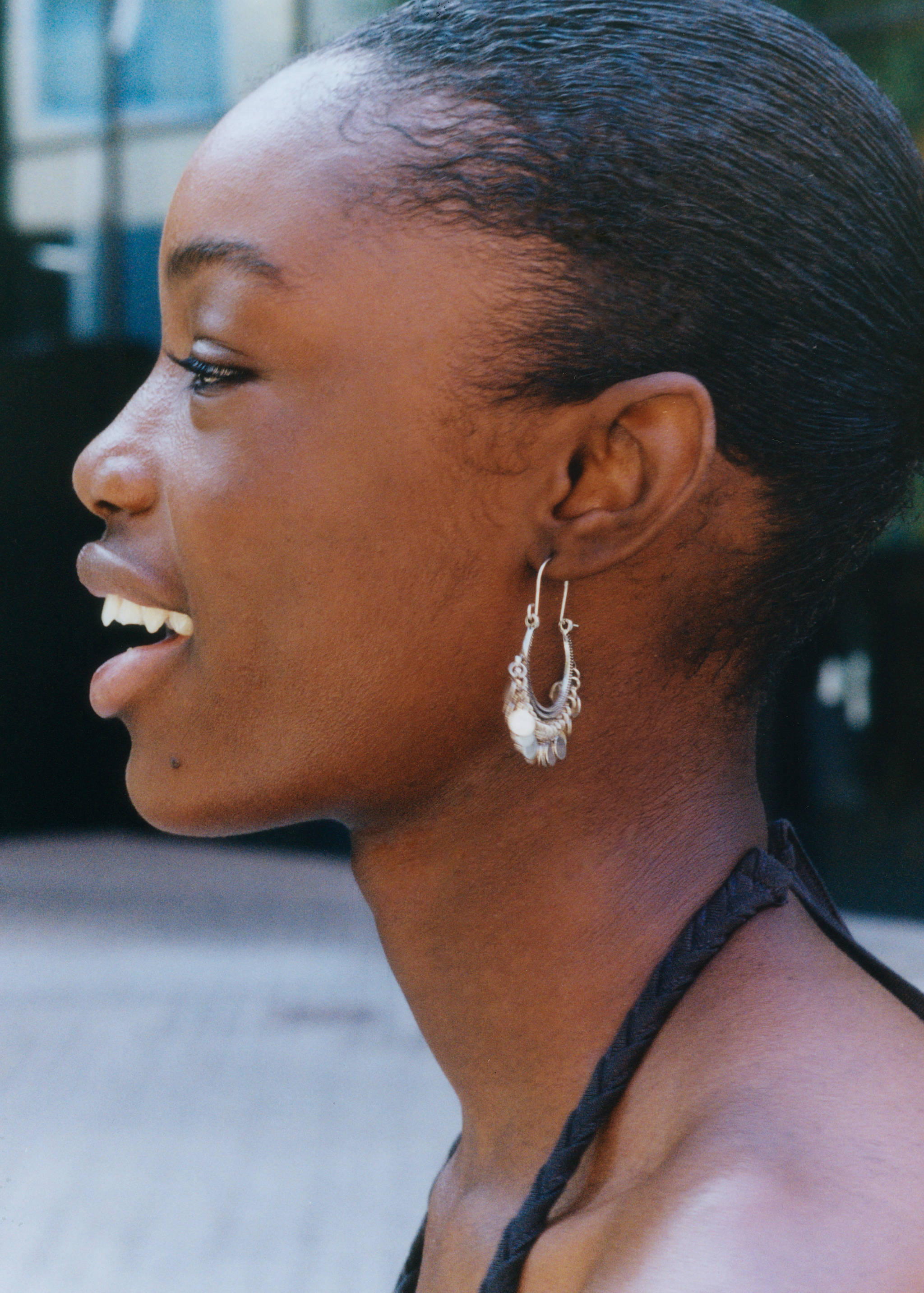 Bead hoop earrings - Details of the article 5