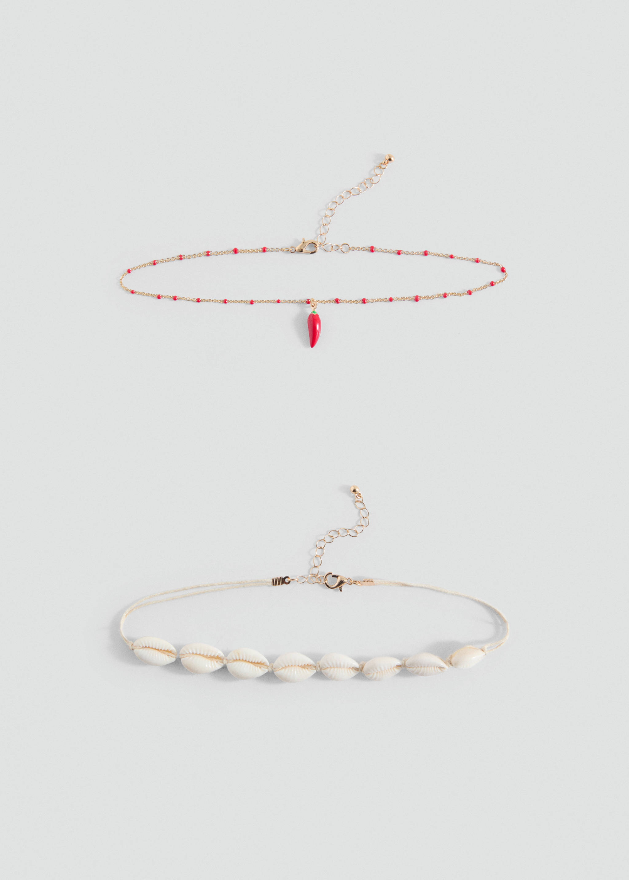 2 pack of necklaces - Article without model