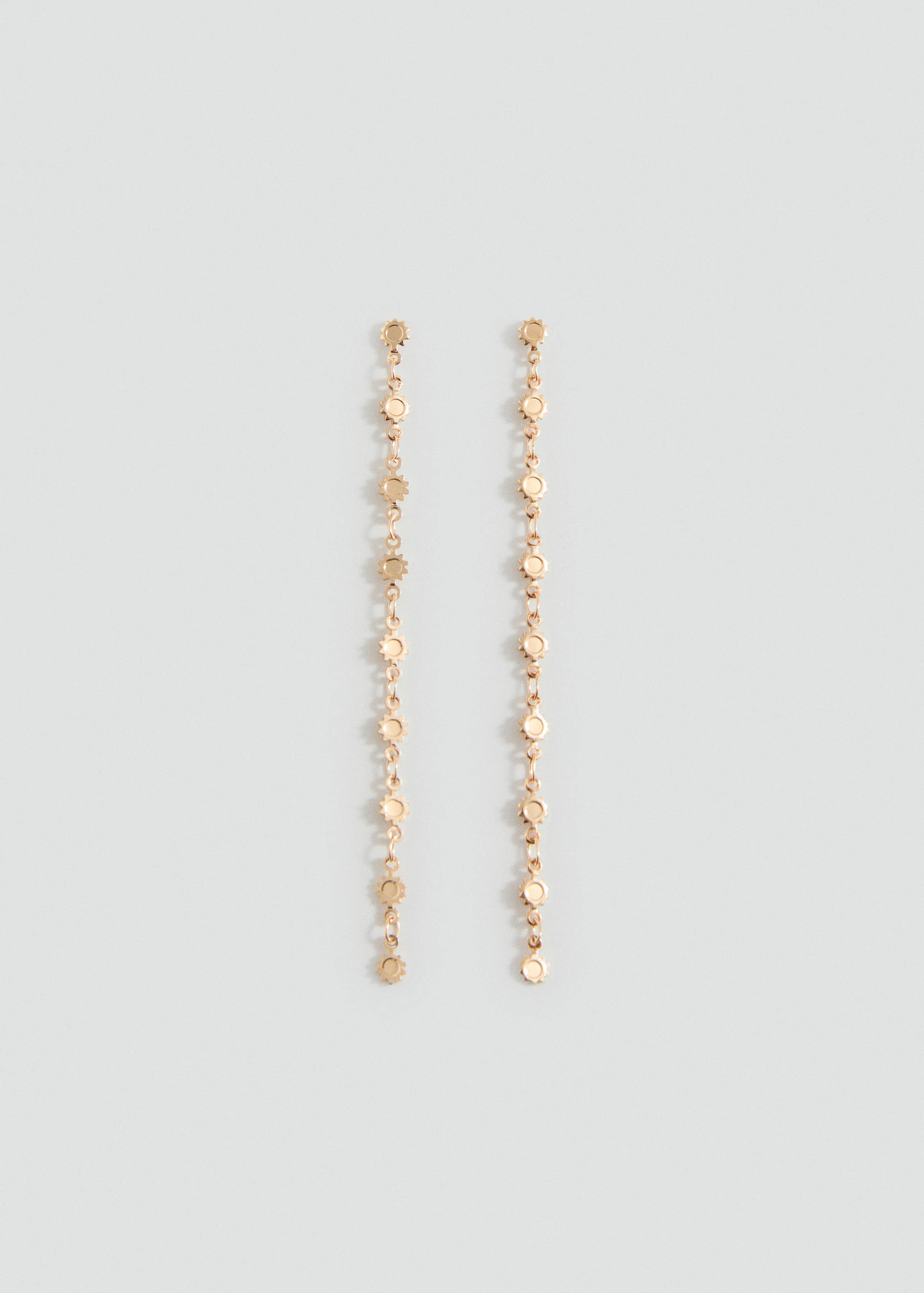 Boucles d'oreilles pendantes soleils - Article sans modèle