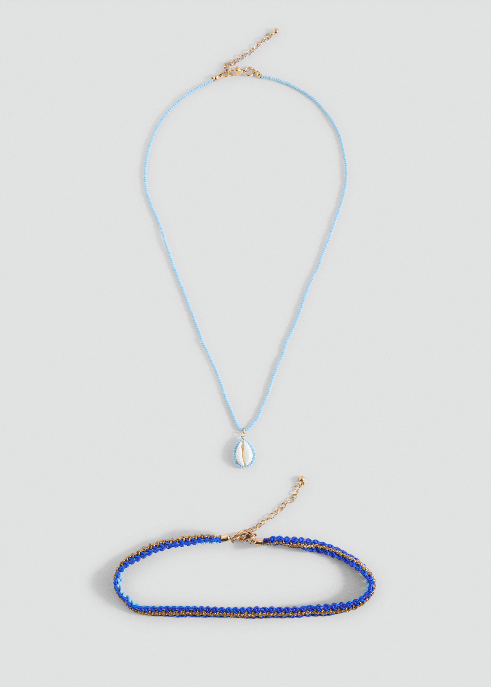 Combined necklace pack - Article without model, Blue. Ref: 17011191-00.