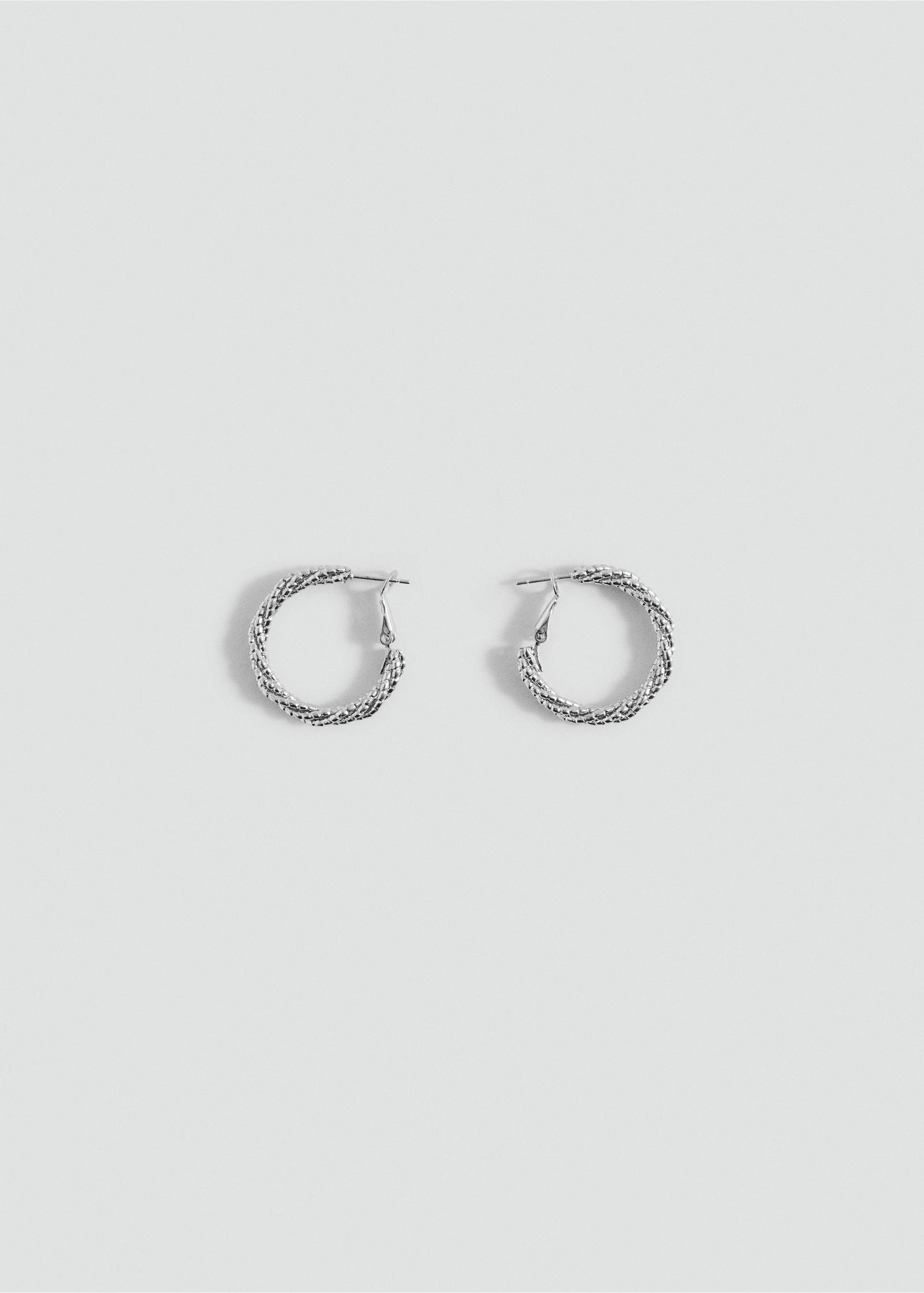 Hoop earrings - Article without model, Silver. Ref: 17011193-00.