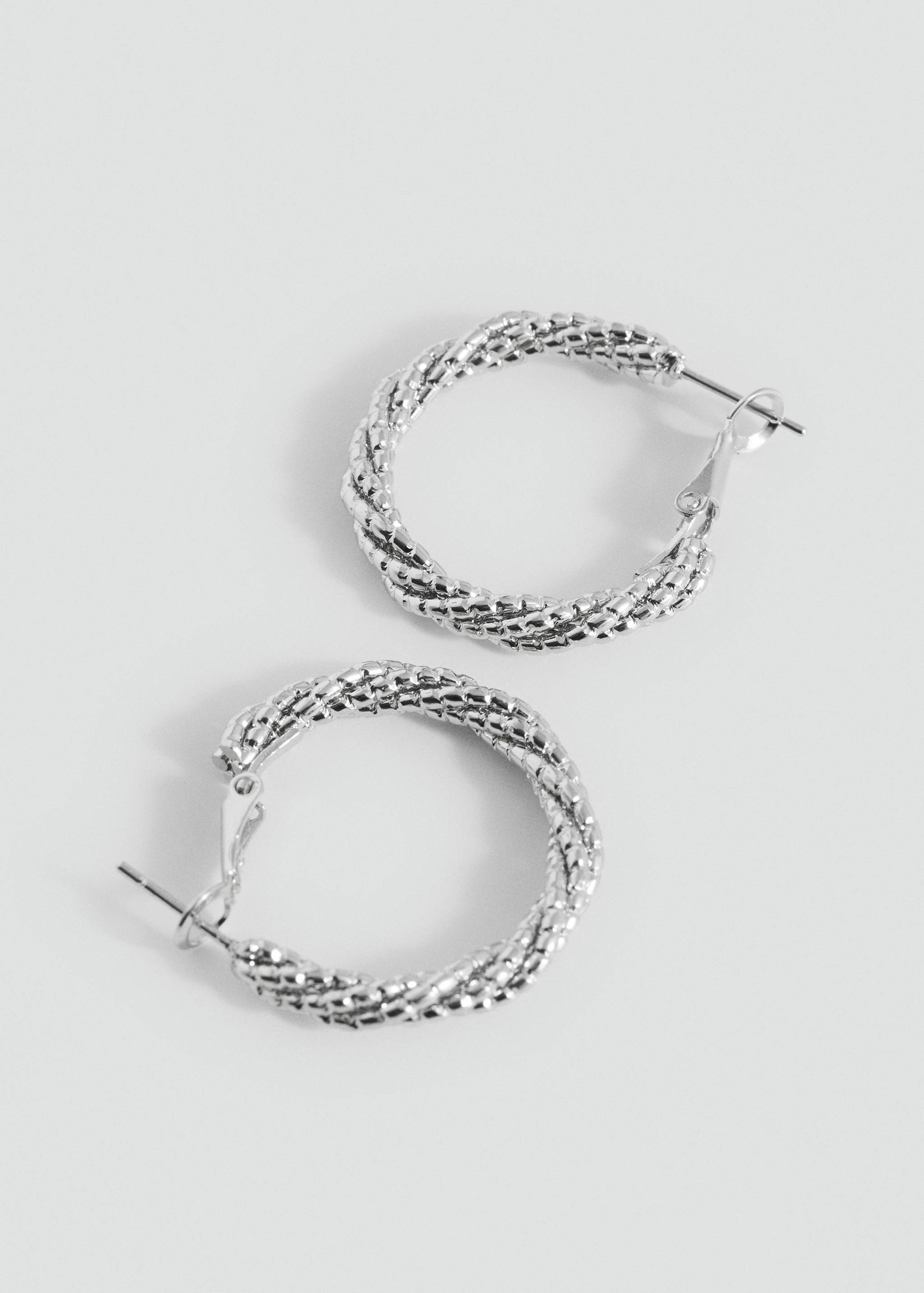Hoop earrings - Medium plane