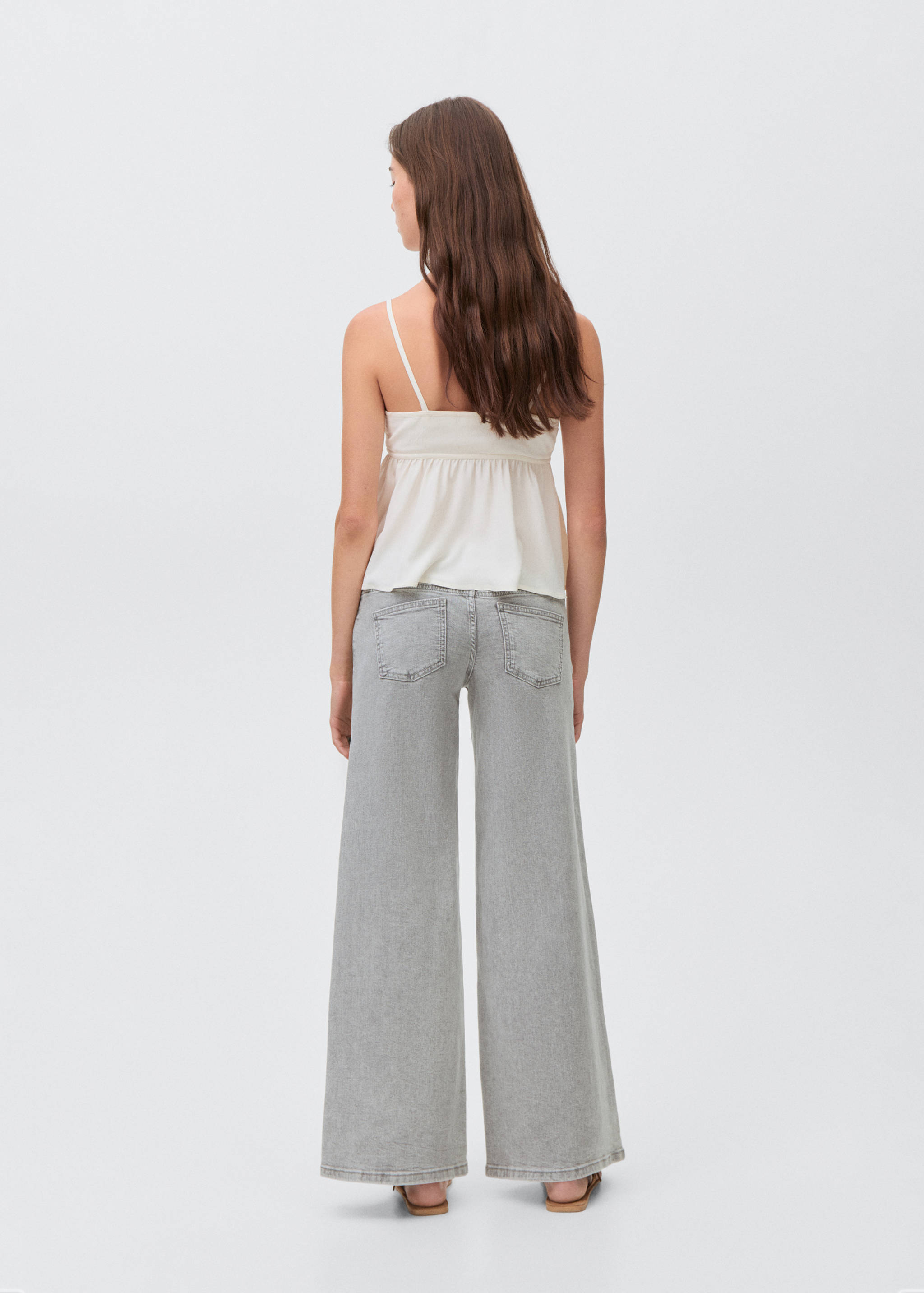 Jean taille basse large - Verso de l’article
