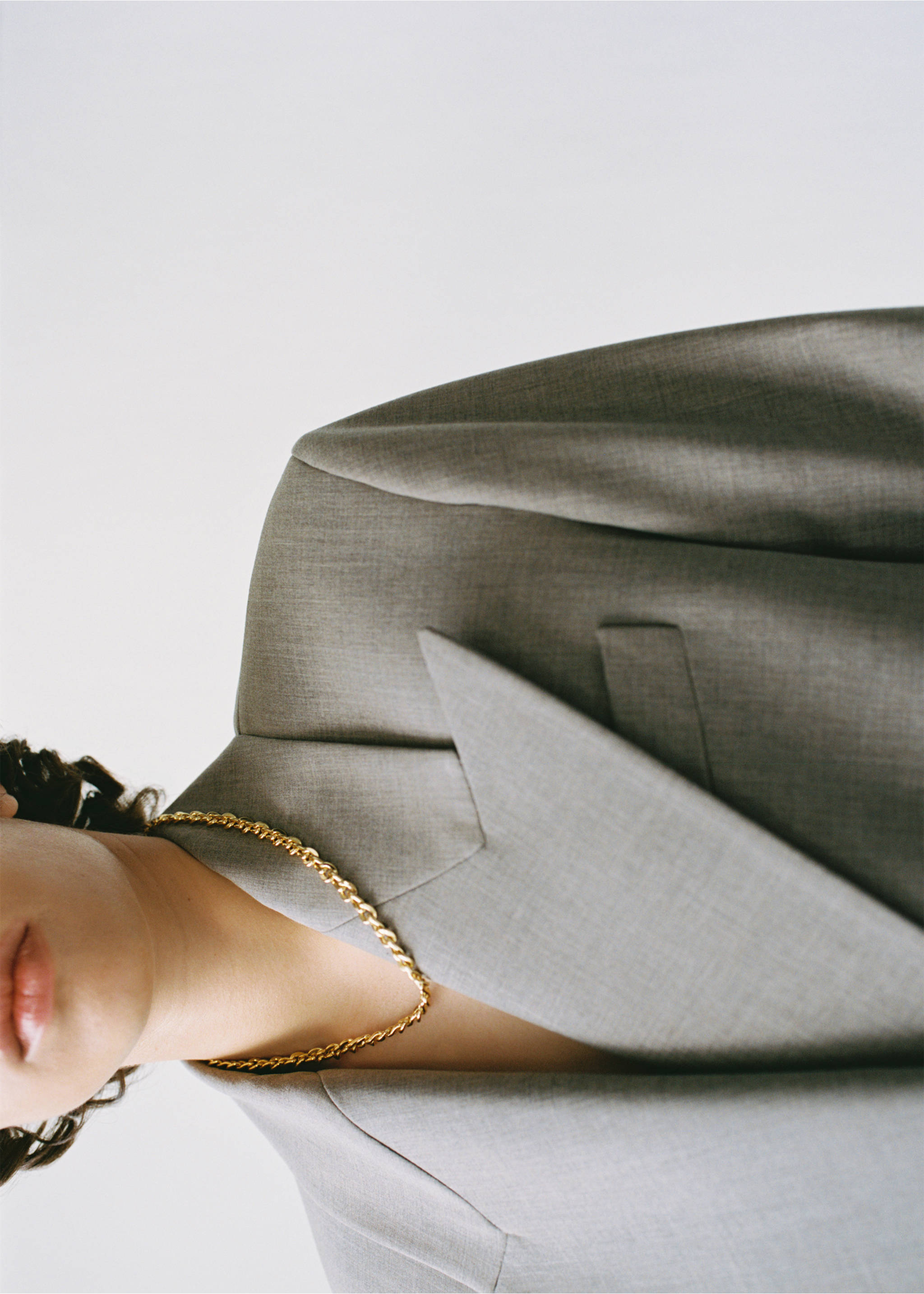 Link chain necklace - Details of the article 6, Gold. Ref: 17011203-00.