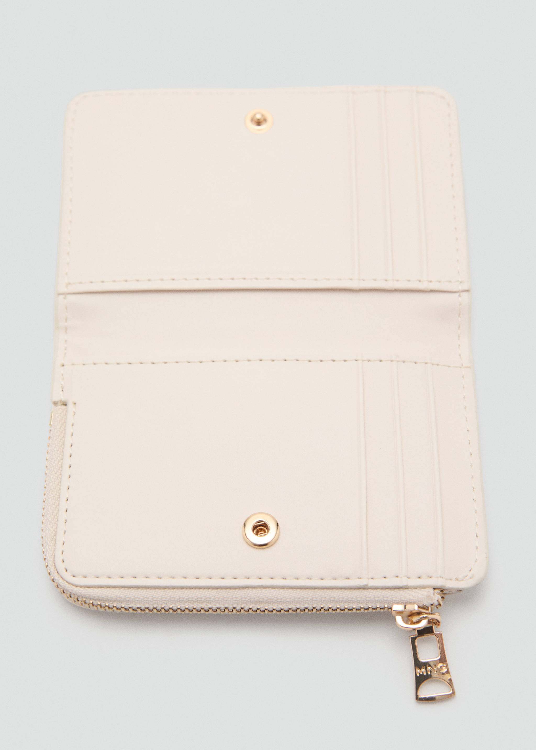 Small wallet with Saffiano effect - Medium plane