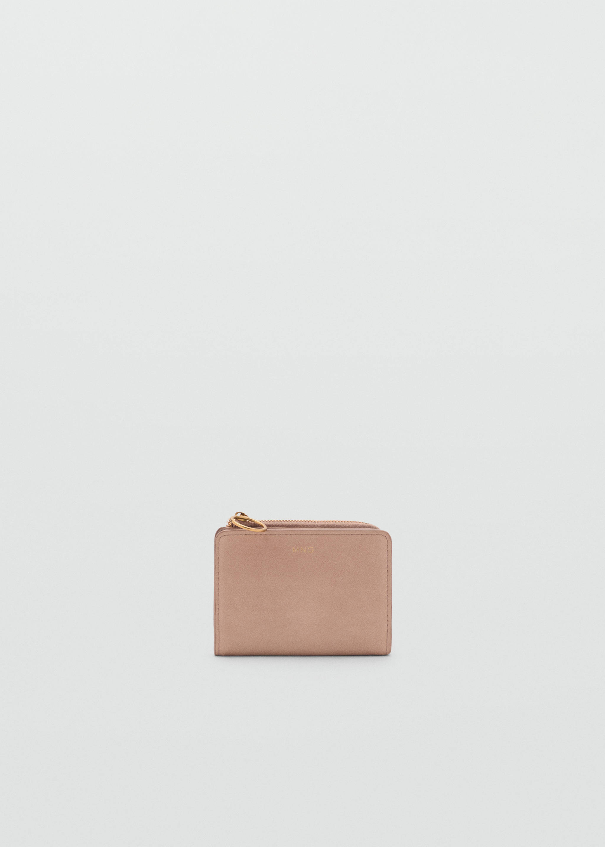 Embossed faux-leather purse - Article without model