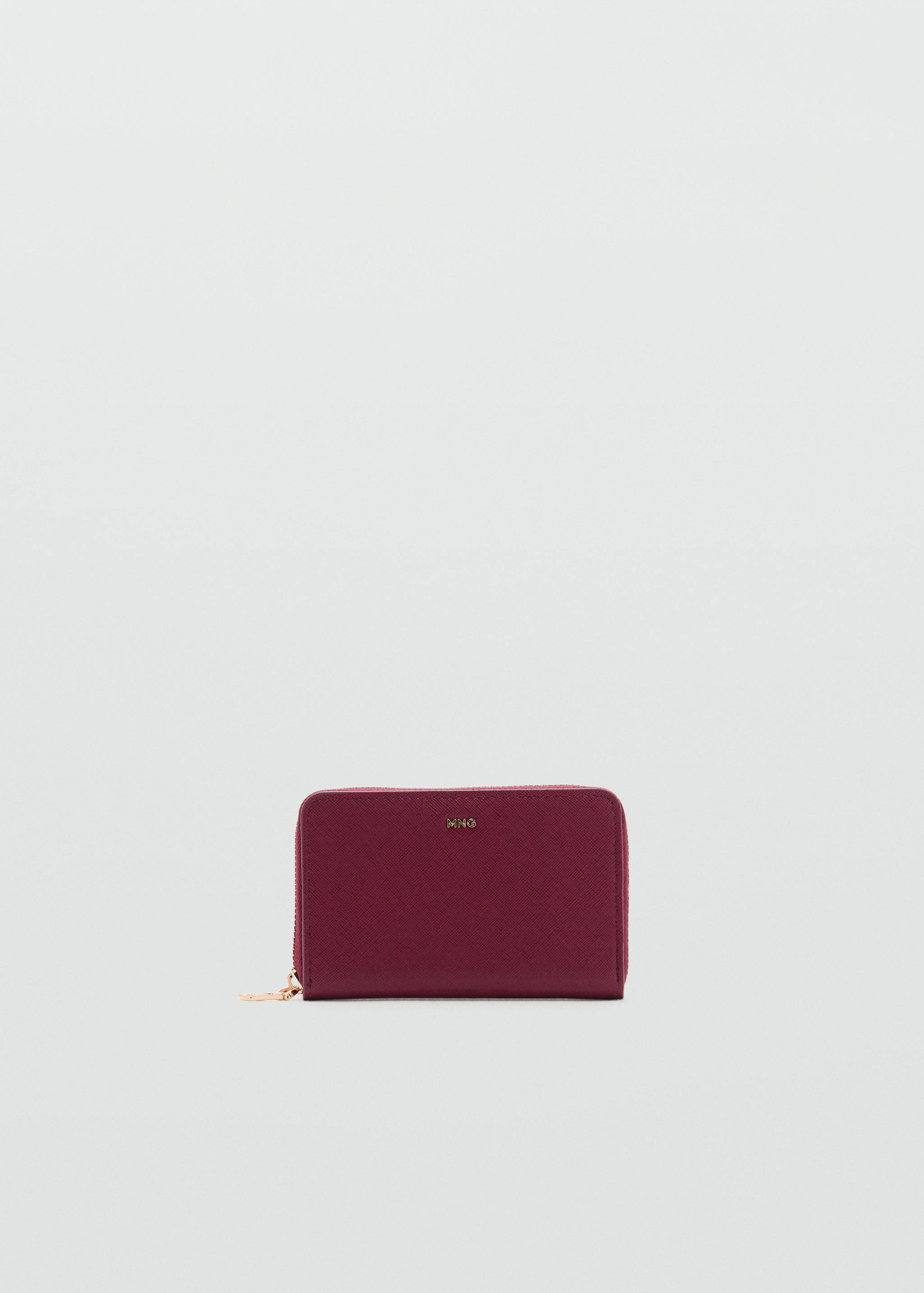 Medium wallet with saffiano effect - Article without model