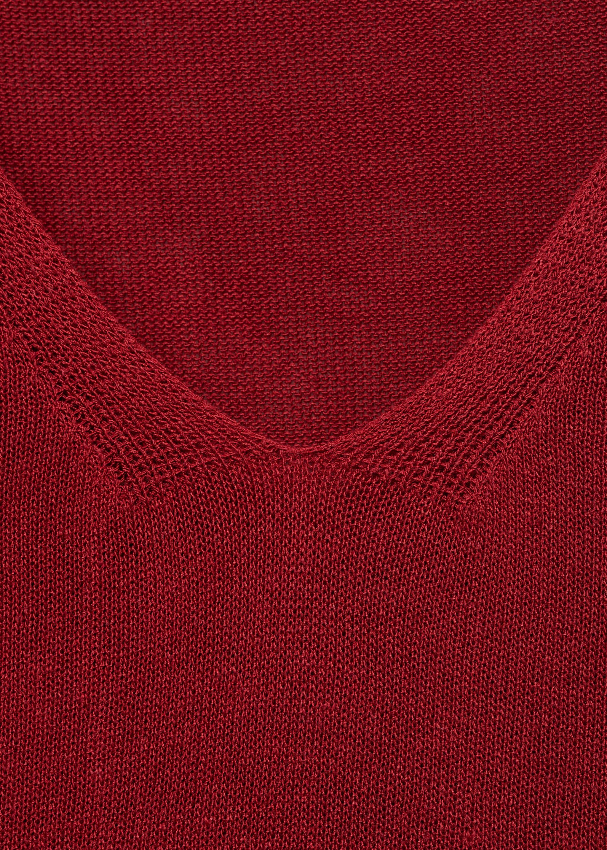 V-neck knit top - Details of the article 8