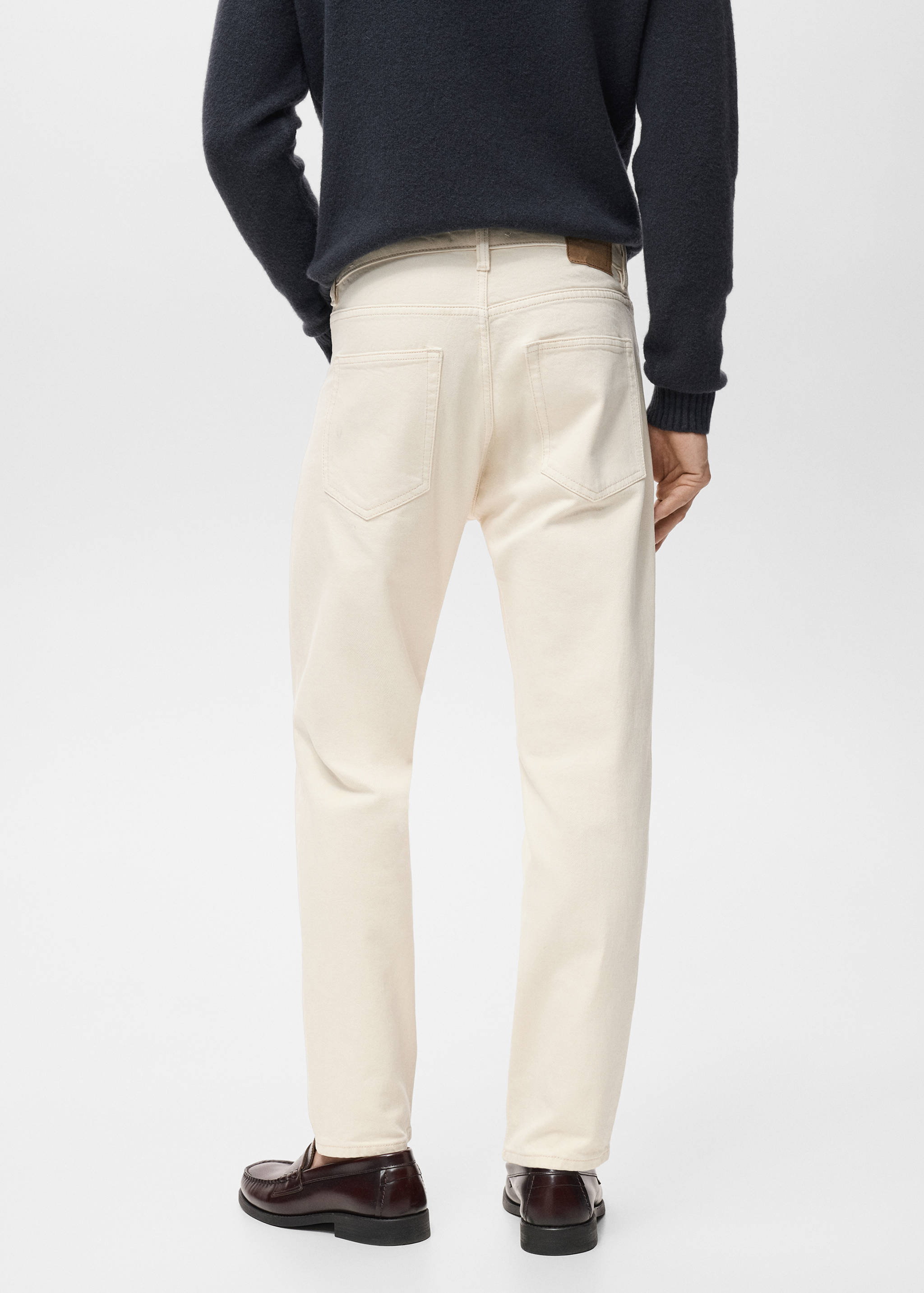 Jean Ben cropped tapered-fit - Verso de l’article
