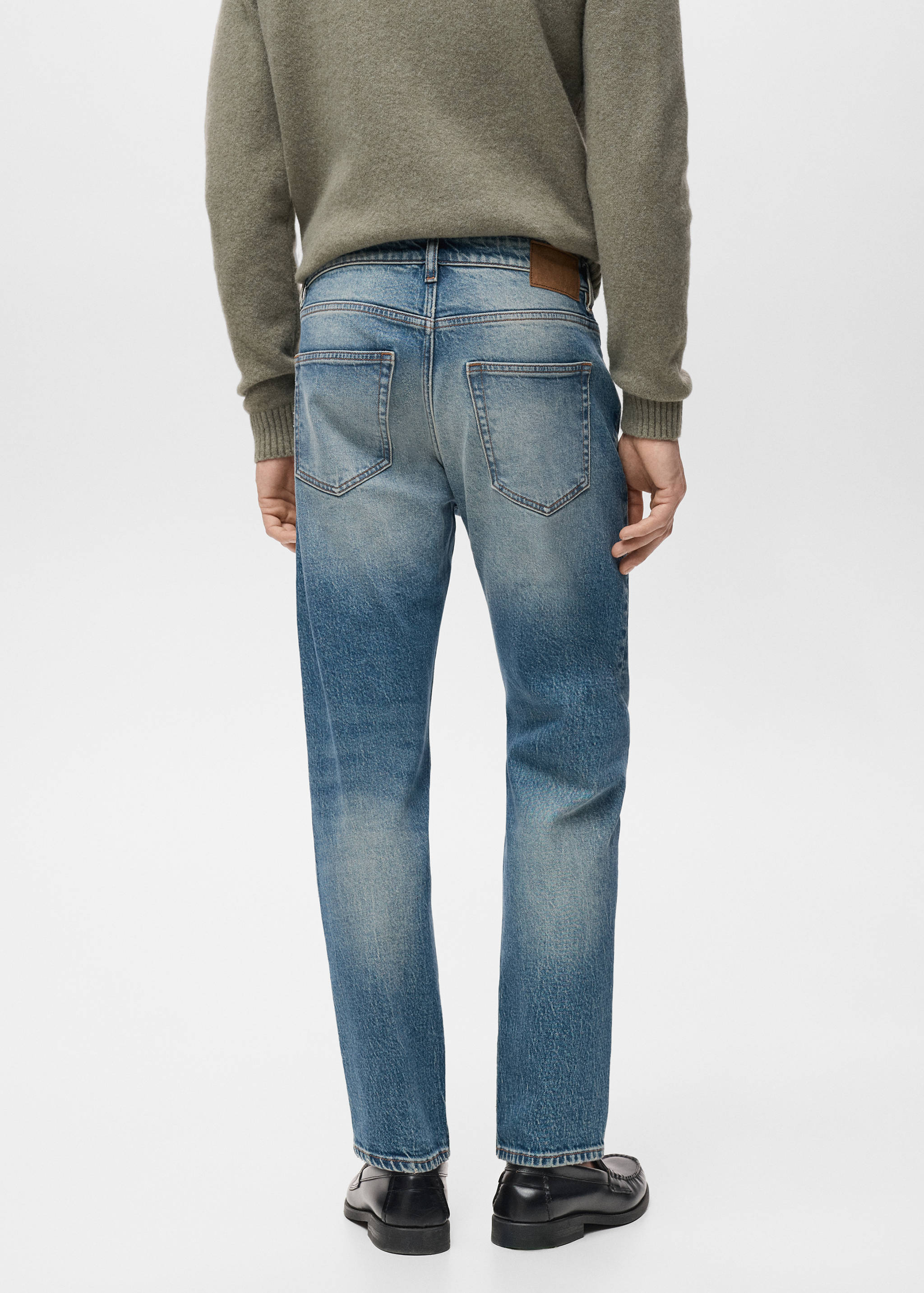 Jean Ben cropped tapered-fit - Verso de l’article