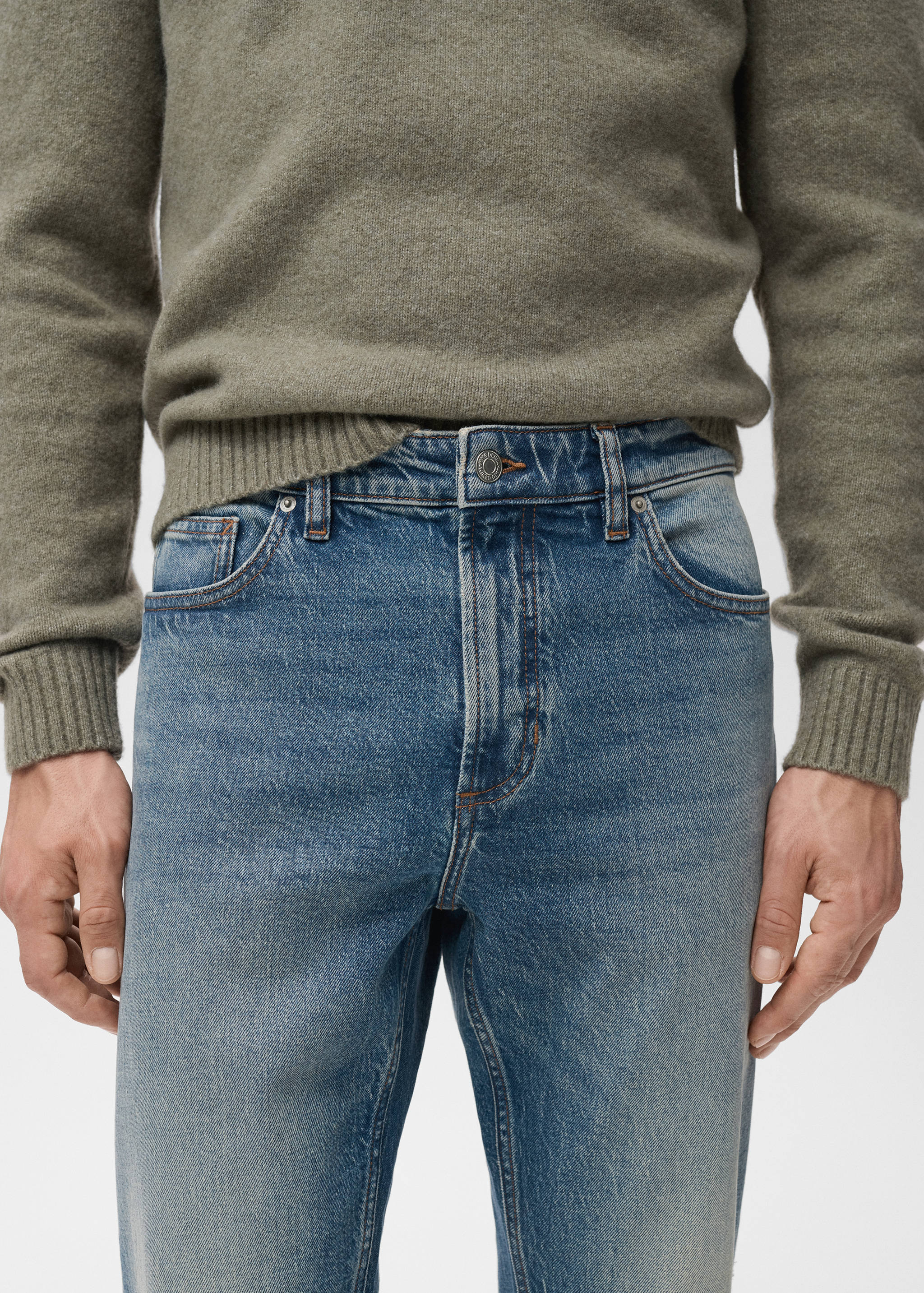 Jean Ben cropped tapered-fit - Détail de l'article 1