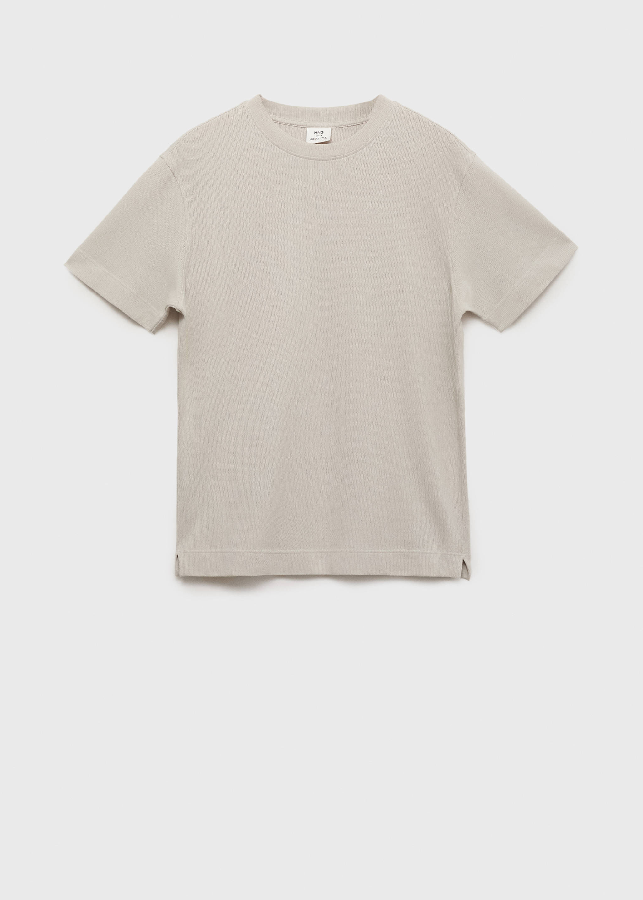 Feinstrickshirt aus Baumwolle - Artikel ohne Model