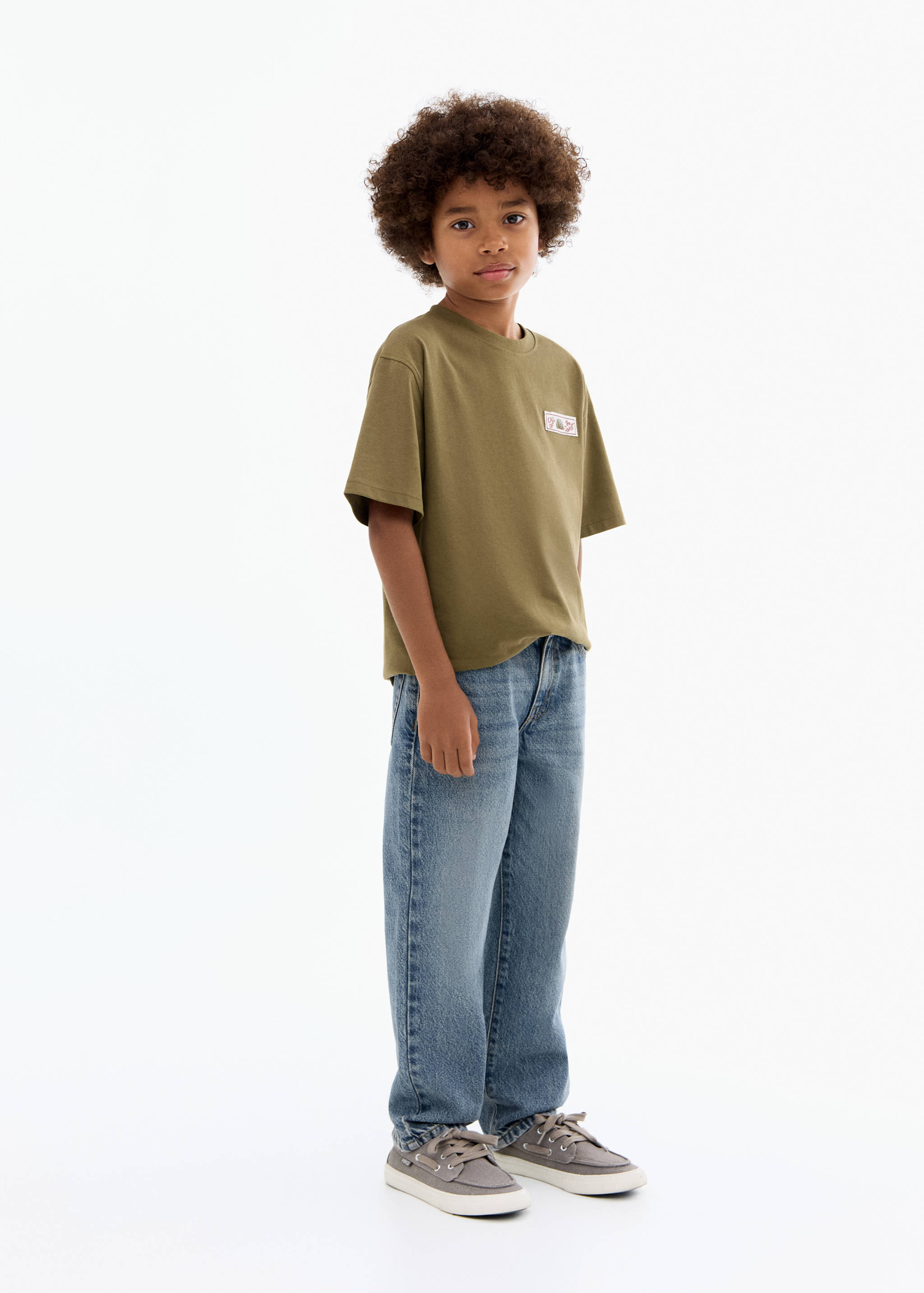 Short-sleeved printed t-shirt - General plane