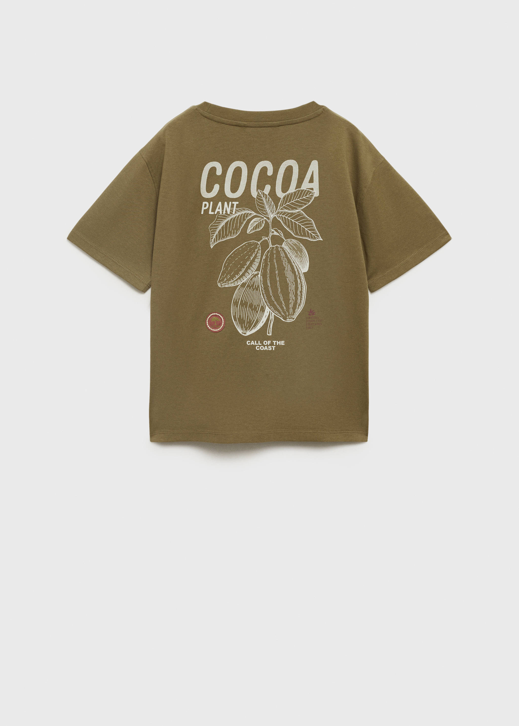 Short-sleeved printed t-shirt - Reverse of the article