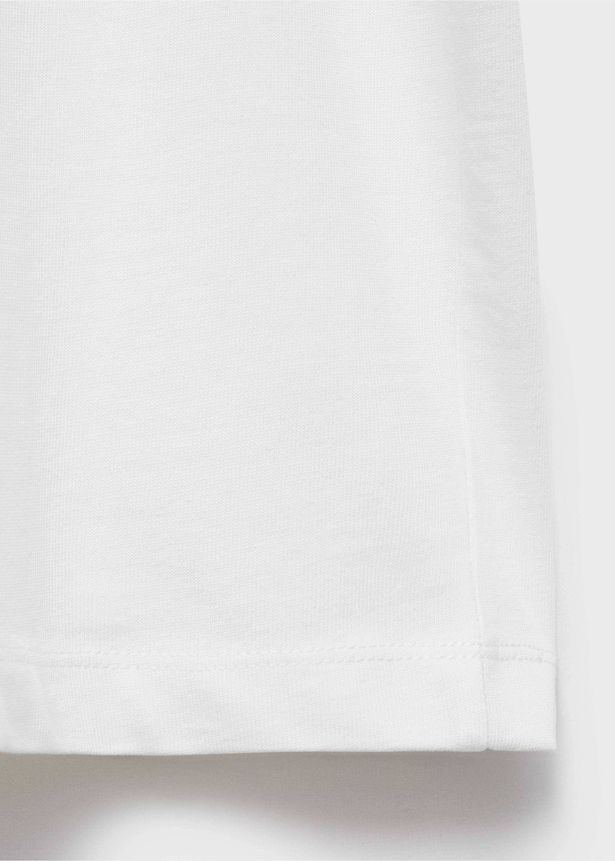 100% cotton relaxed-fit t-shirt - Details of the article 0, Off White. Ref: 17011240-00.
