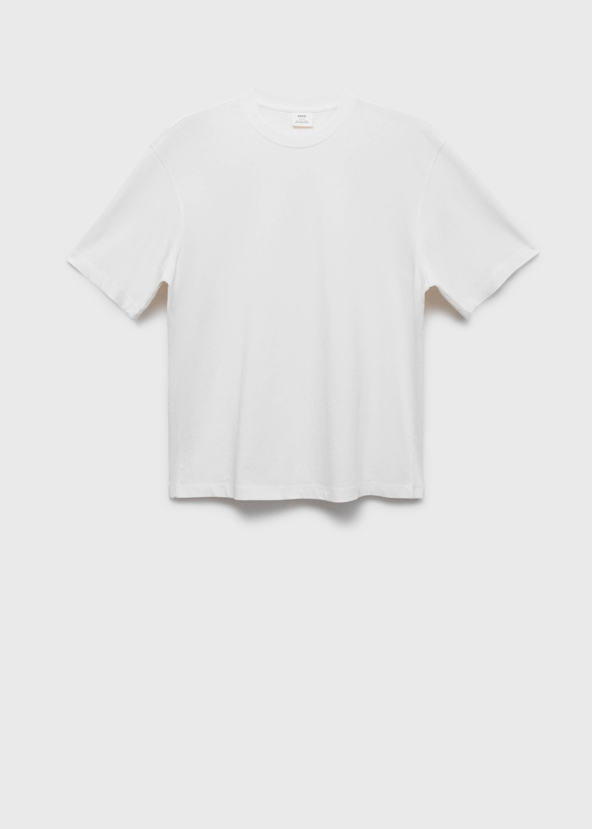 100% cotton relaxed-fit t-shirt - Article without model