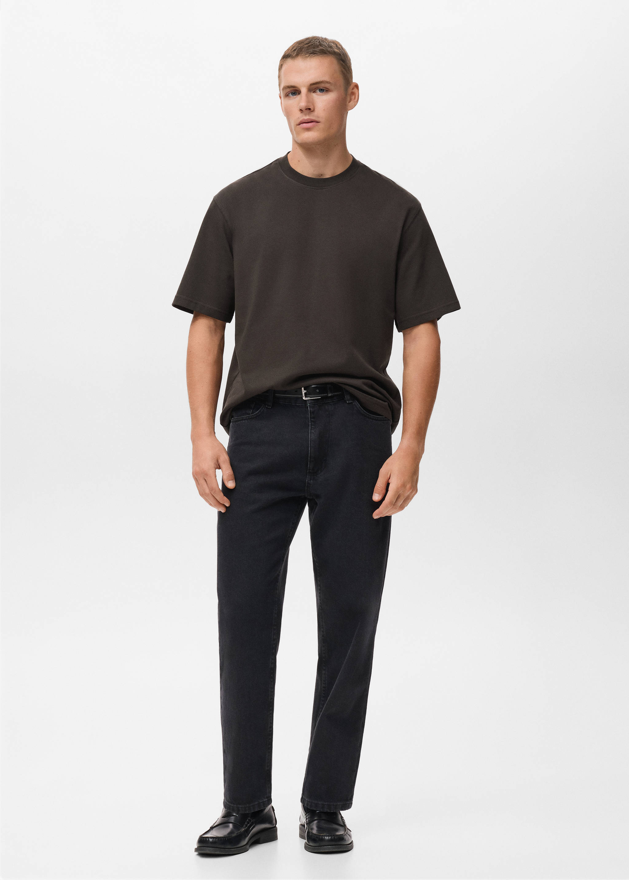 100% cotton relaxed-fit t-shirt - General plane