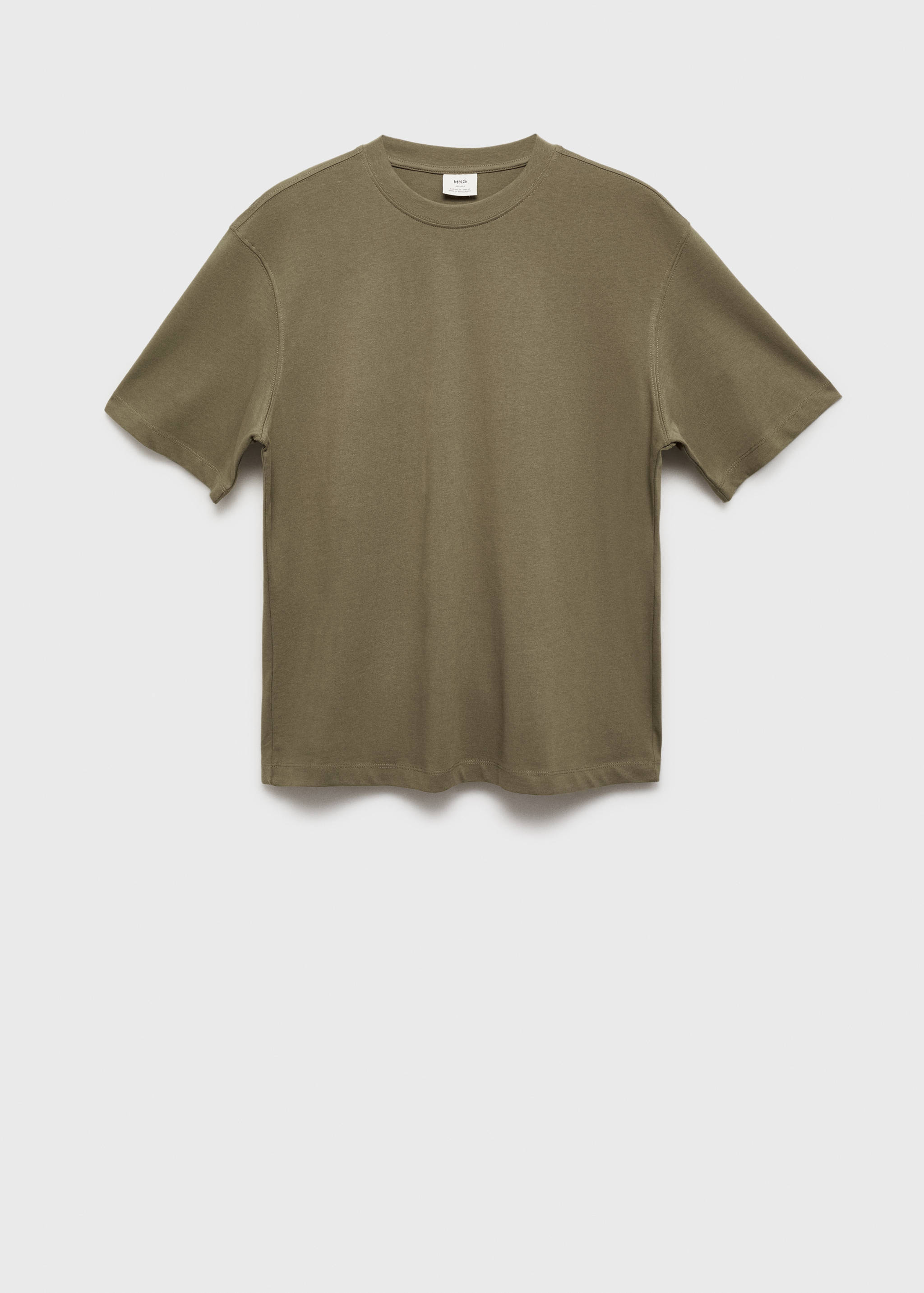 100% cotton relaxed-fit t-shirt - Article without model