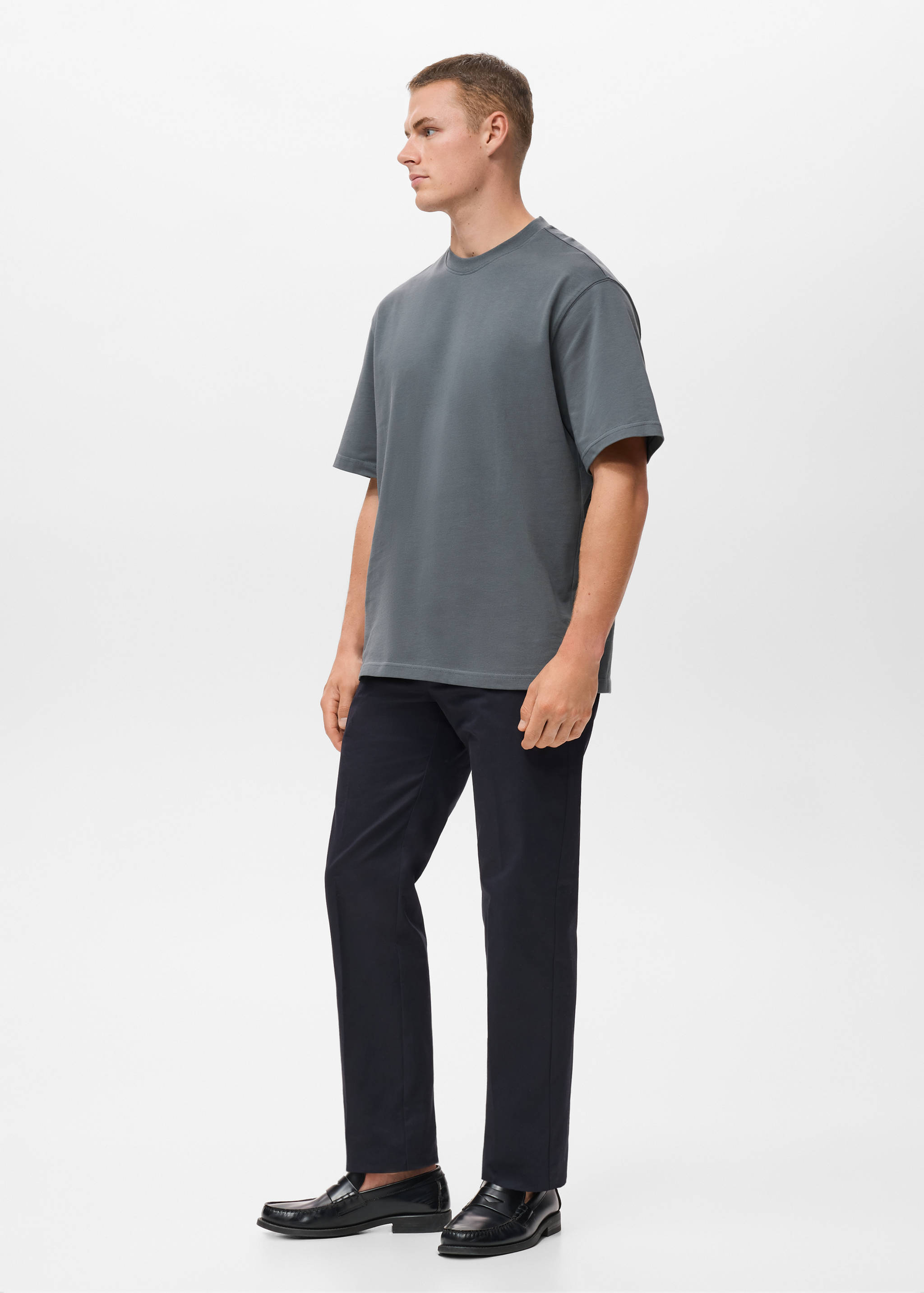 100% cotton relaxed-fit t-shirt - Details of the article 2