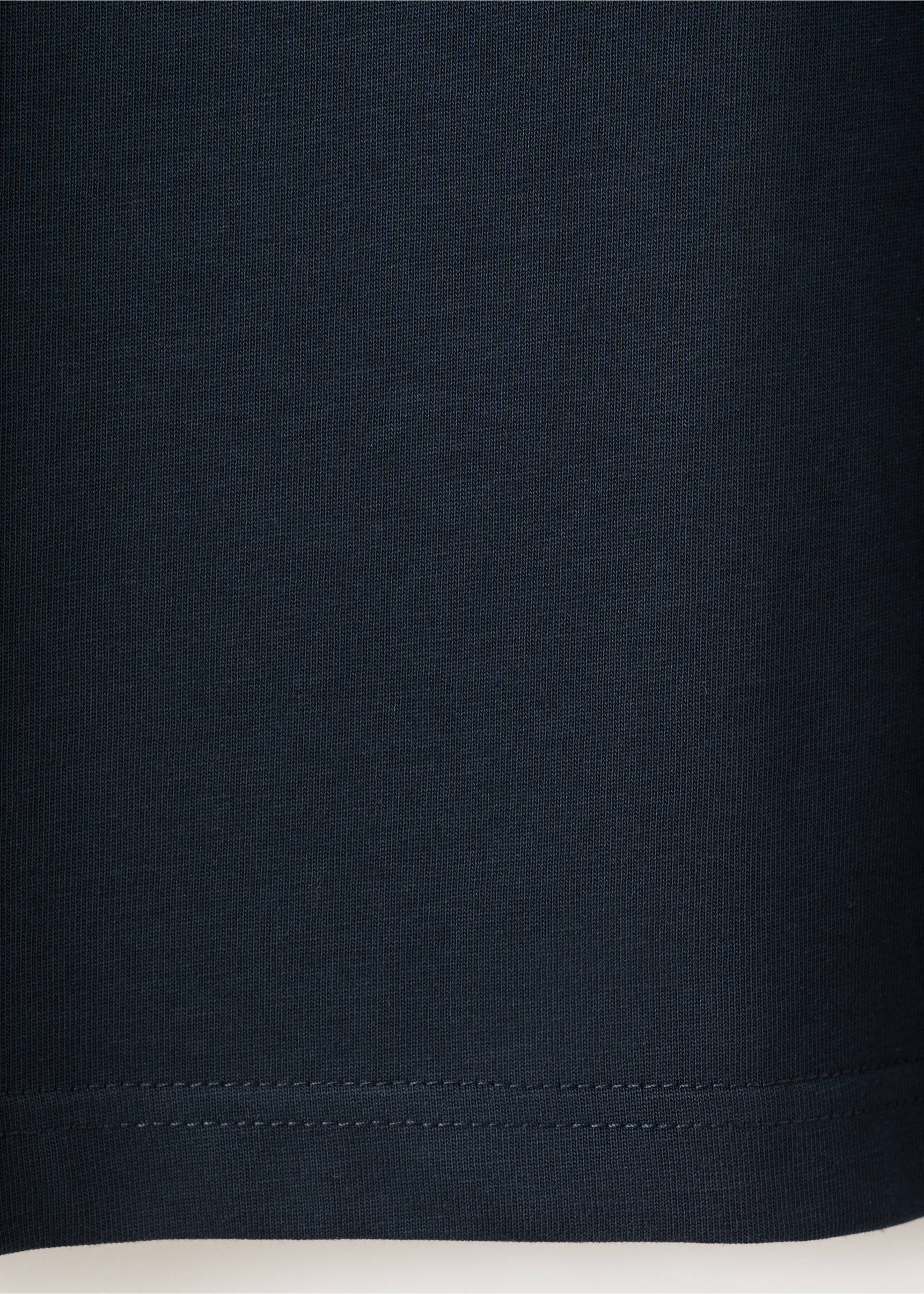100% cotton relaxed-fit t-shirt - Details of the article 0, Dark Navy. Ref: 17011240-00.