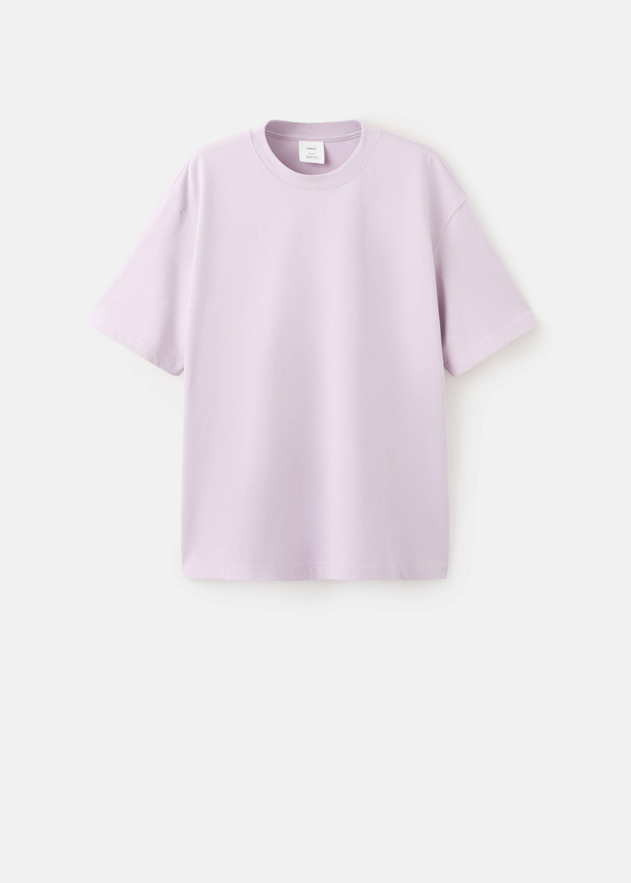 T-shirt 100 % coton relaxed-fit - Article sans modèle, Rose. Ref: 17011240-00.