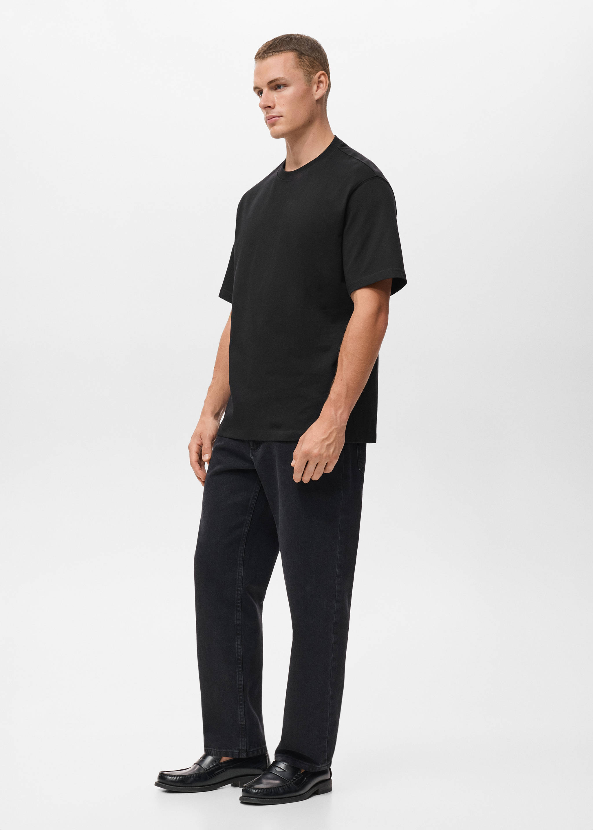 100% cotton relaxed-fit t-shirt - Details of the article 2