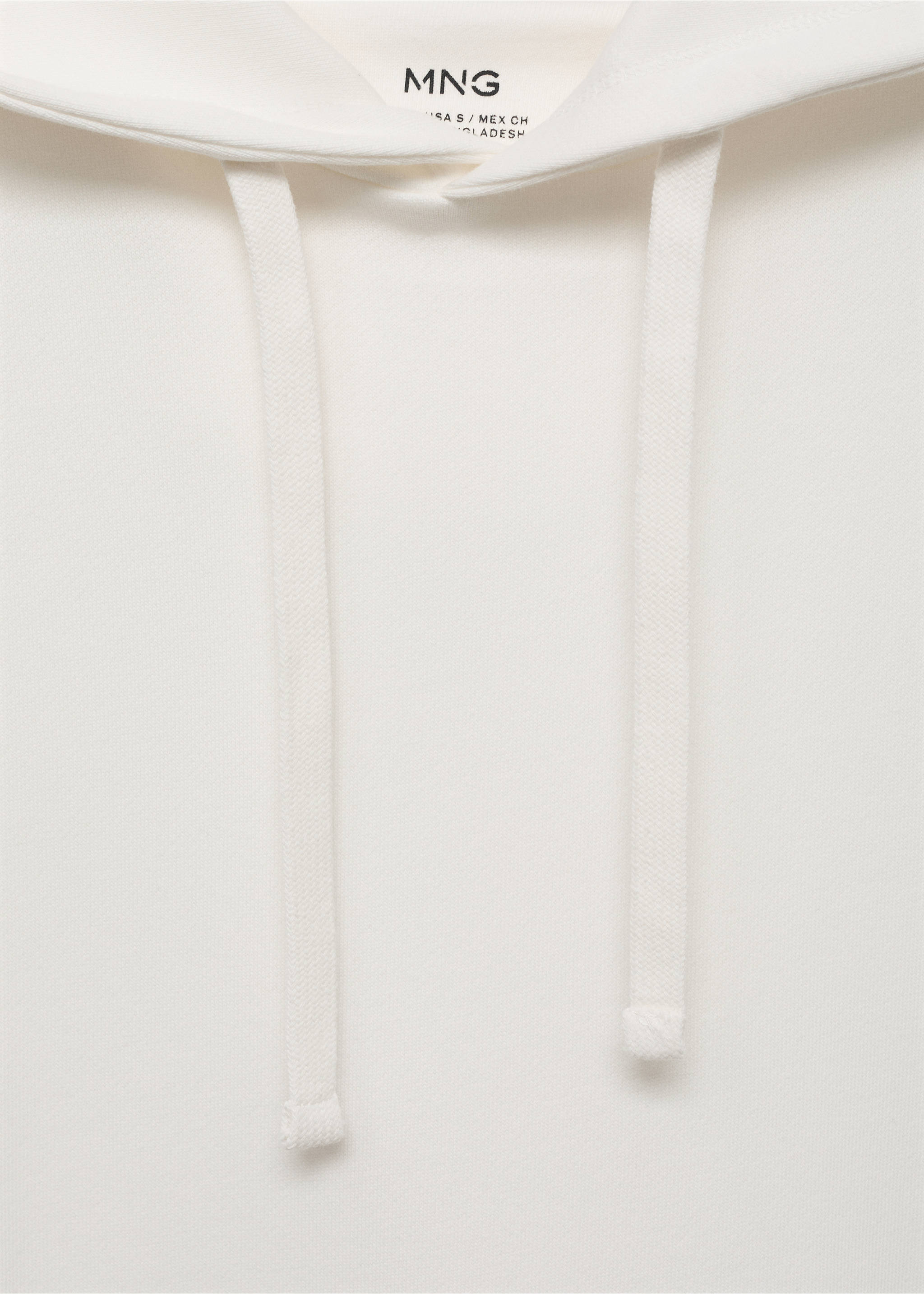 Hoodie cotton sweatshirt - Details of the article 8, Off White. Ref: 17011241-00.