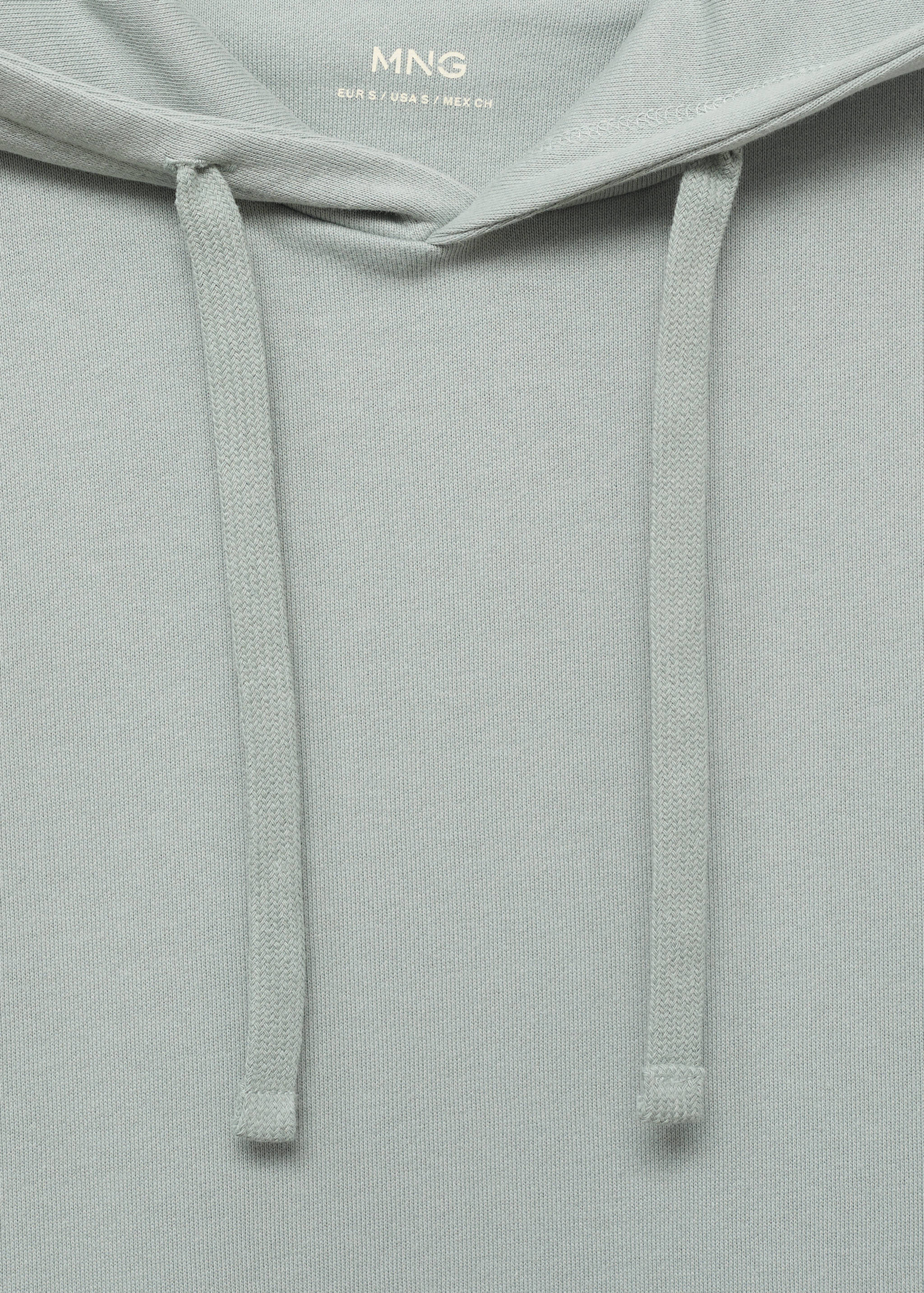 Hoodie cotton sweatshirt - Details of the article 8