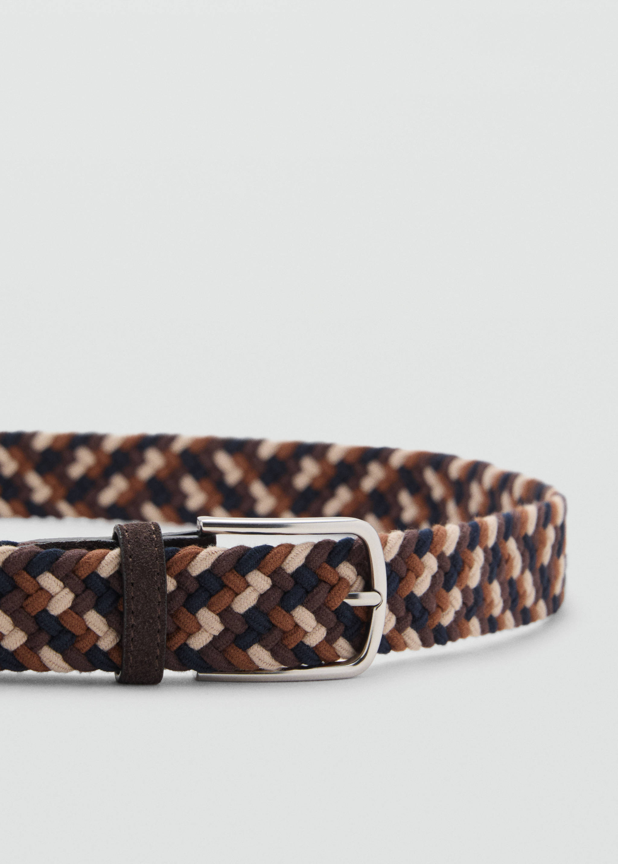 Braided elastic coloured belt - Details of the article 1