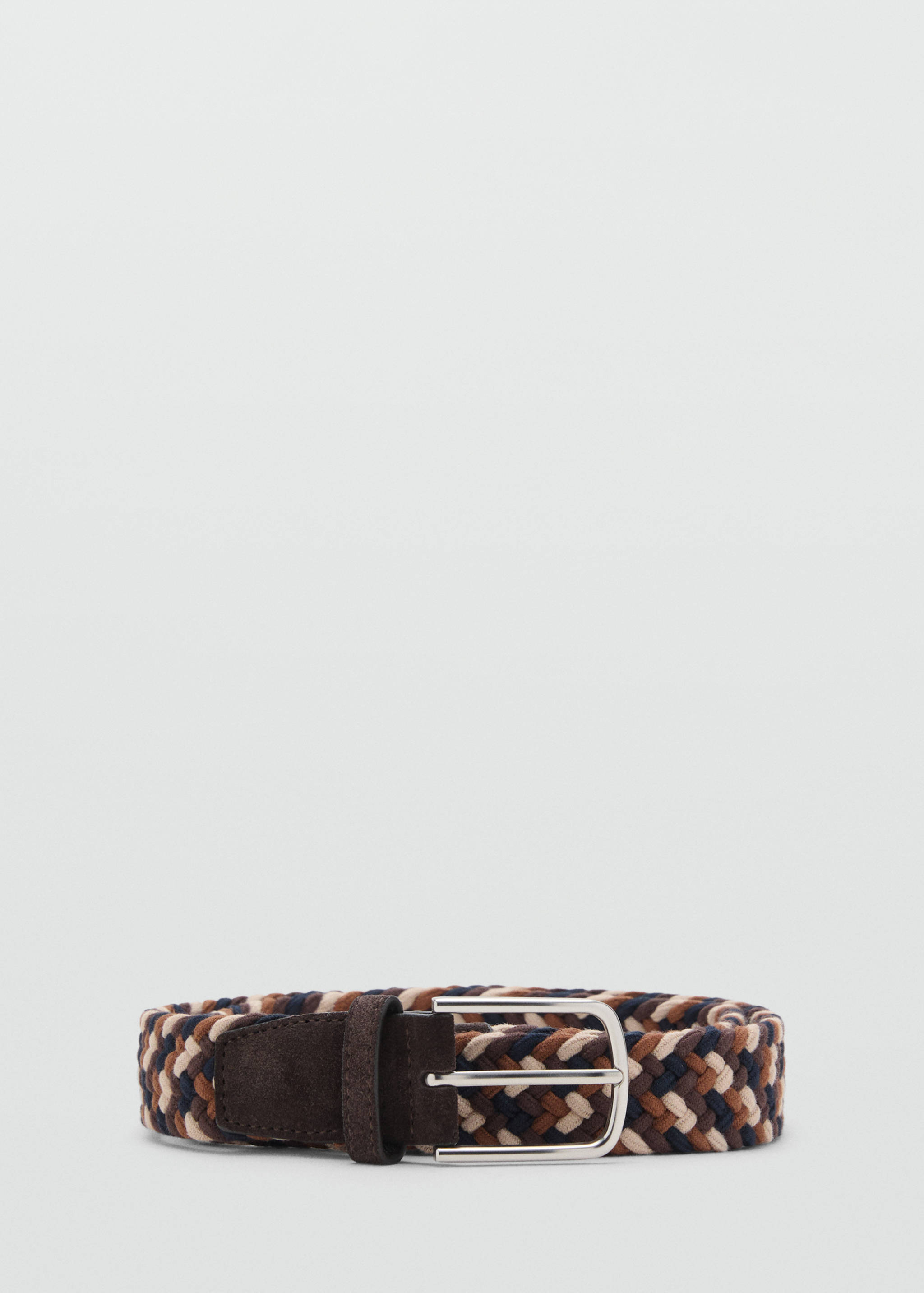 Braided elastic coloured belt - Article without model