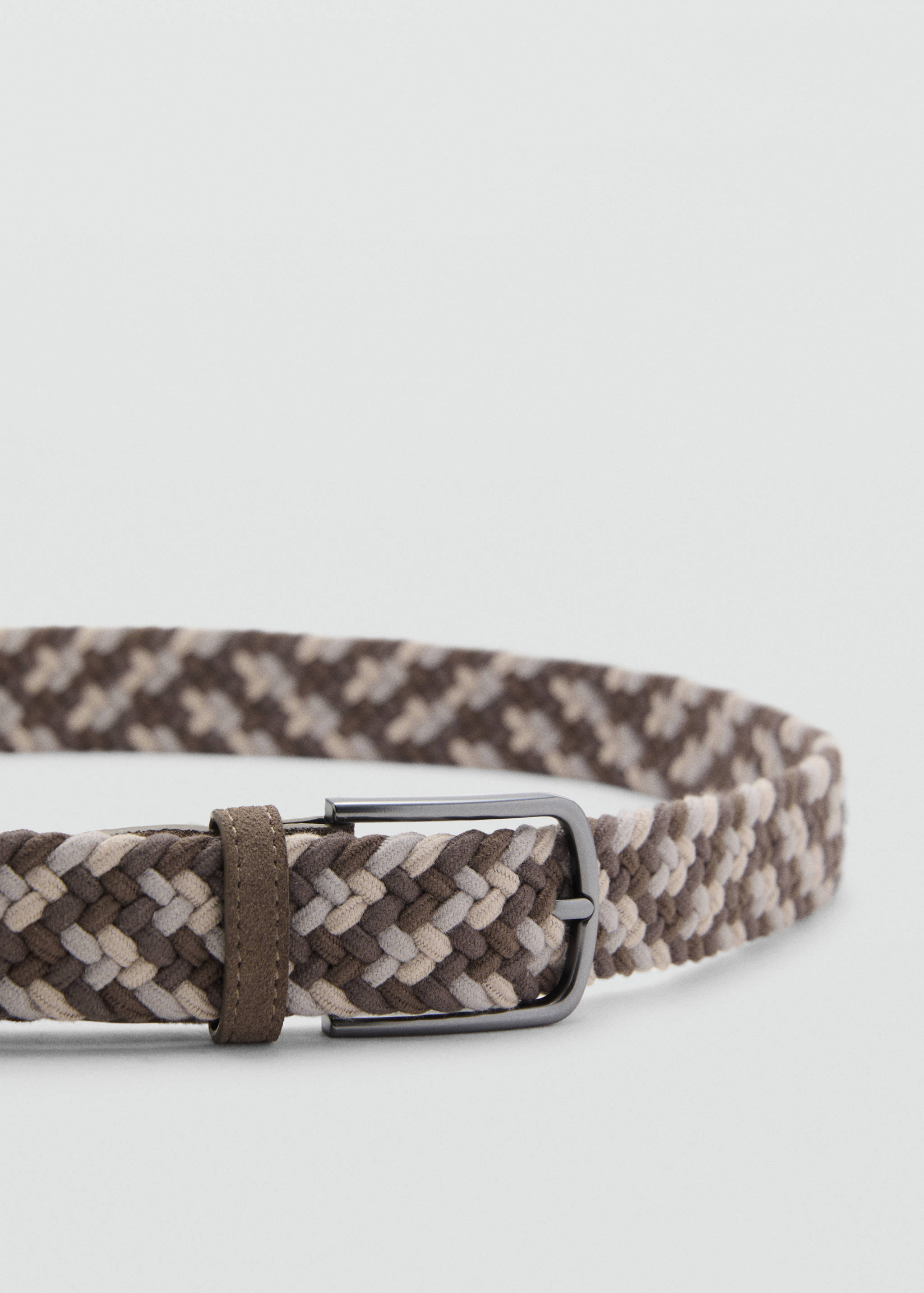 Braided elastic coloured belt - Details of the article 1