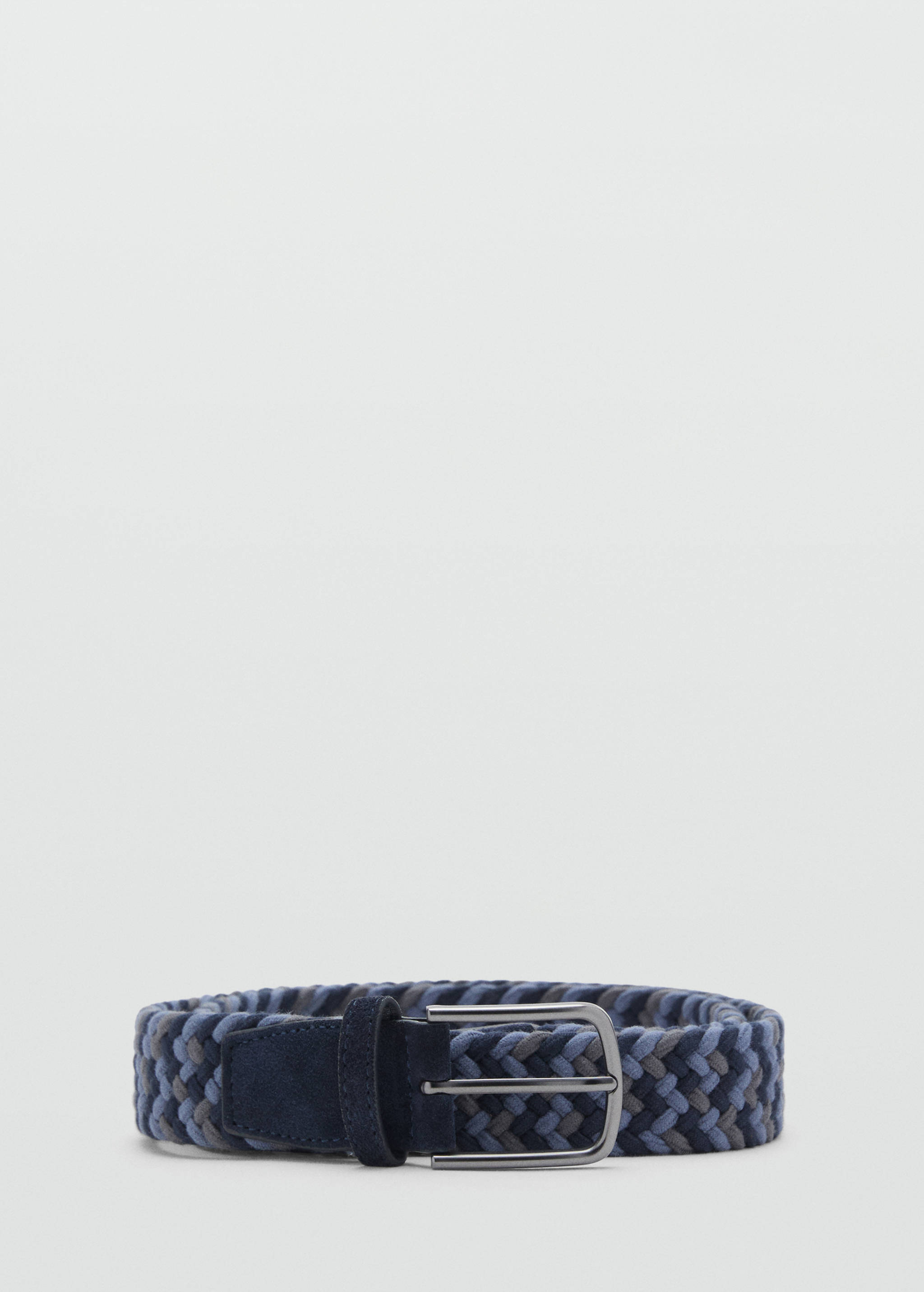 Braided elastic coloured belt - Article without model