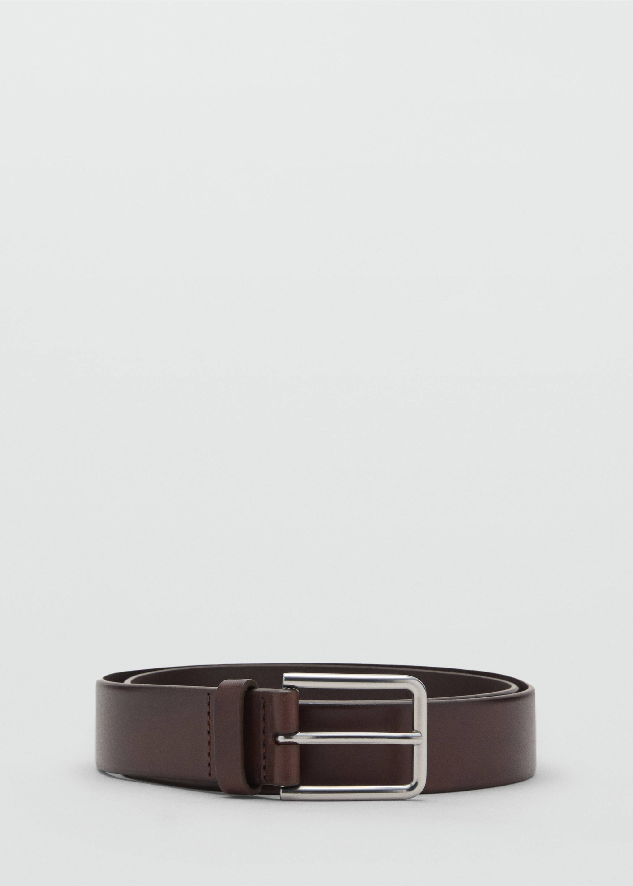 Buckle leather belt - Article without model, Leather. Ref: 17011244-00.