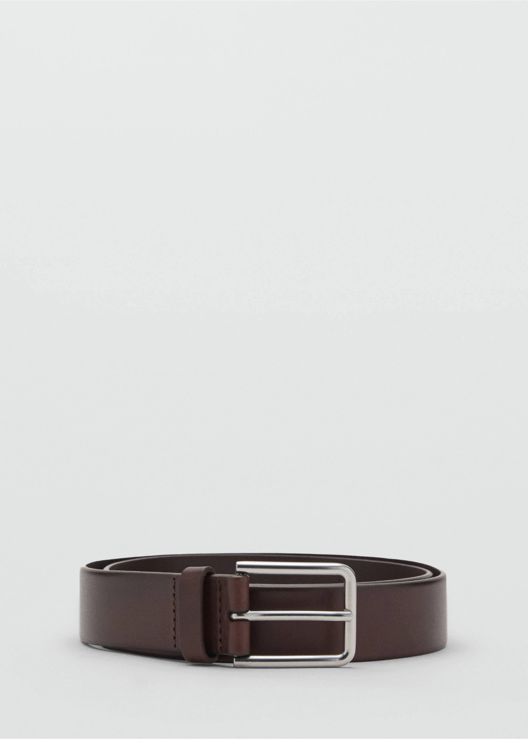 Buckle leather belt - Article without model, Leather. Ref: 17011244-00.