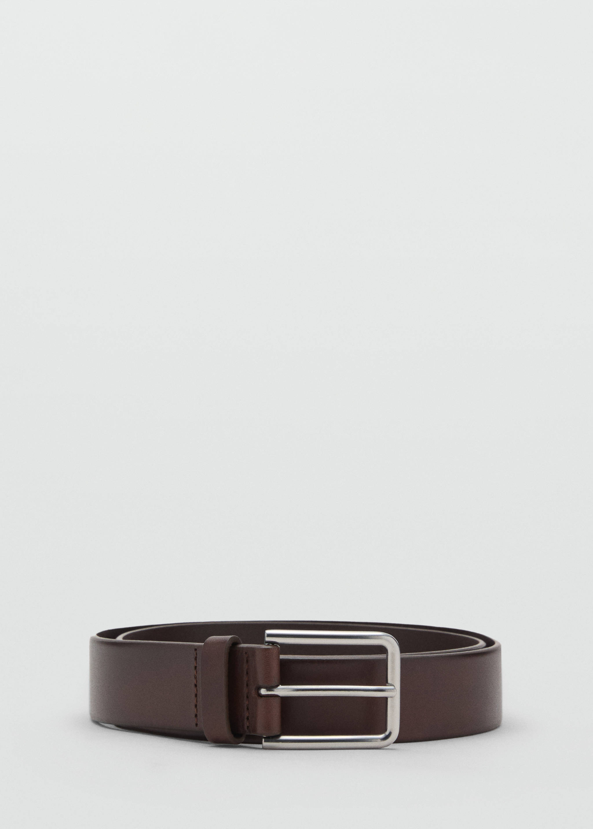 Buckle leather belt - Article without model