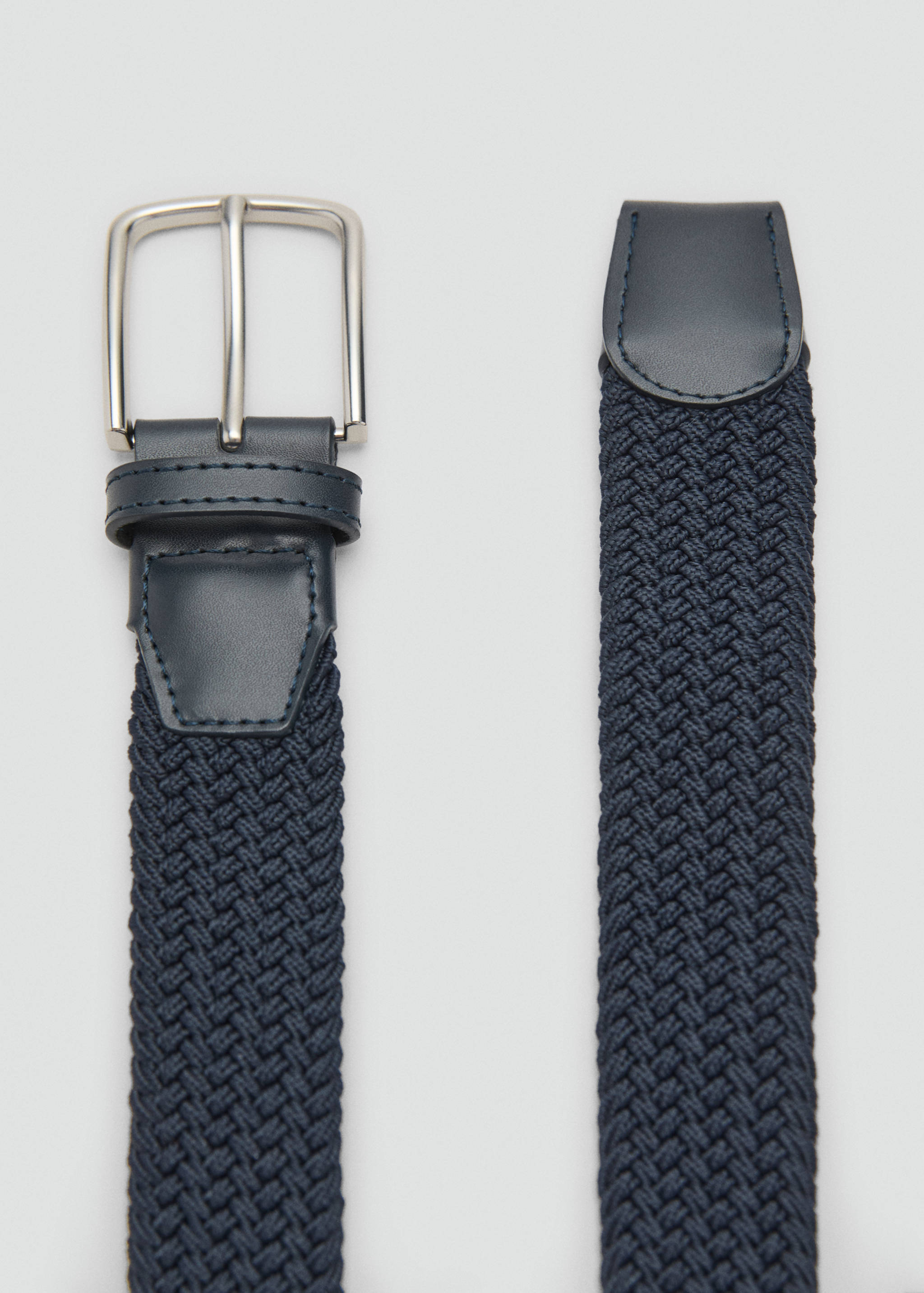 Braided elastic belt - Medium plane