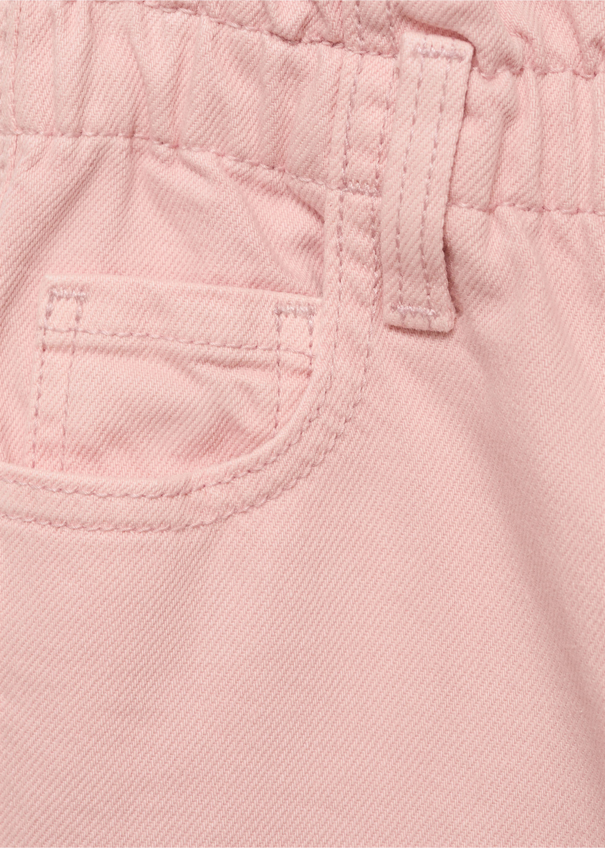 Džíny paperbag - Detail zboží 0, Růžová. Ref: 17011250-00.