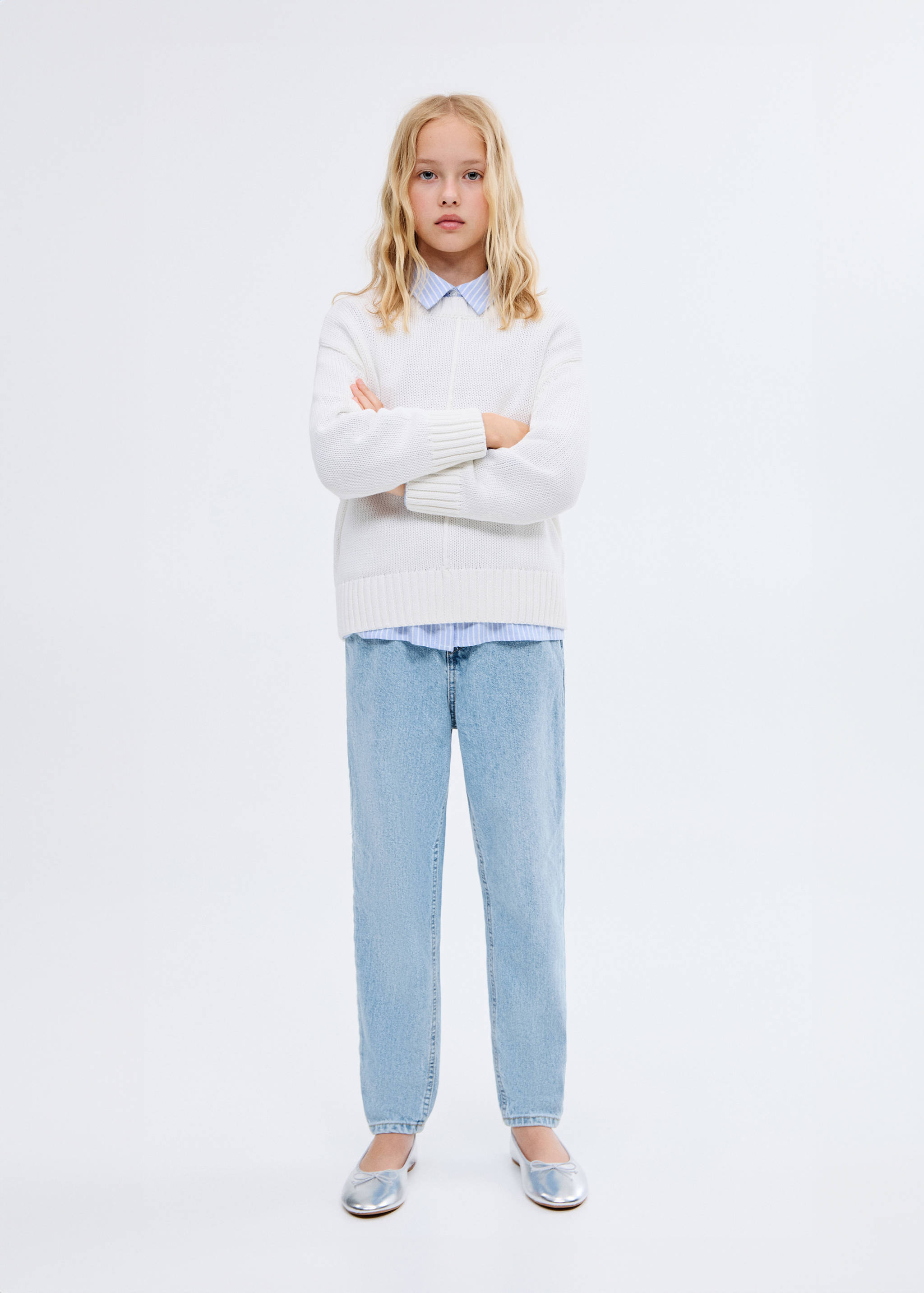 Džíny paperbag - Celkový náhled