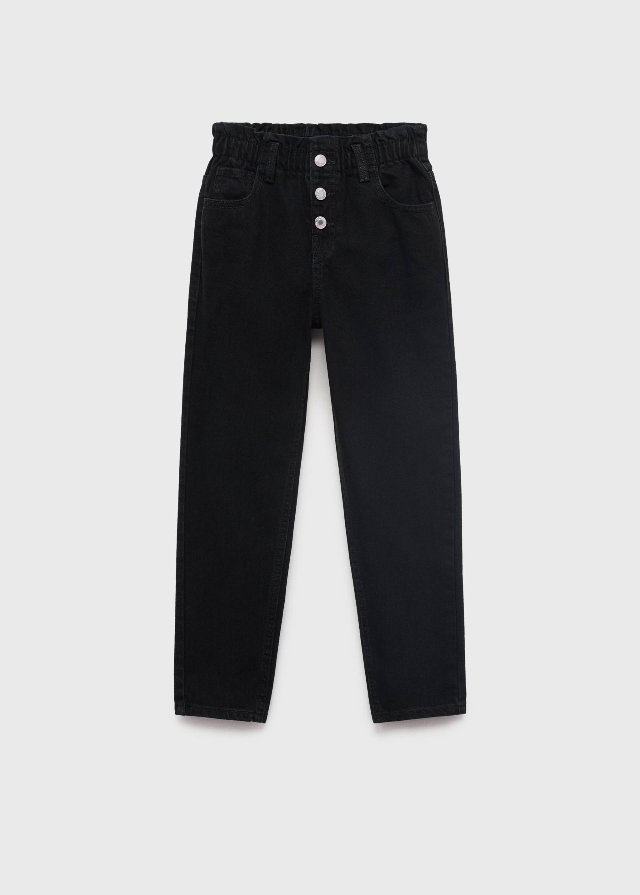 Džíny paperbag - Zboží bez modelu