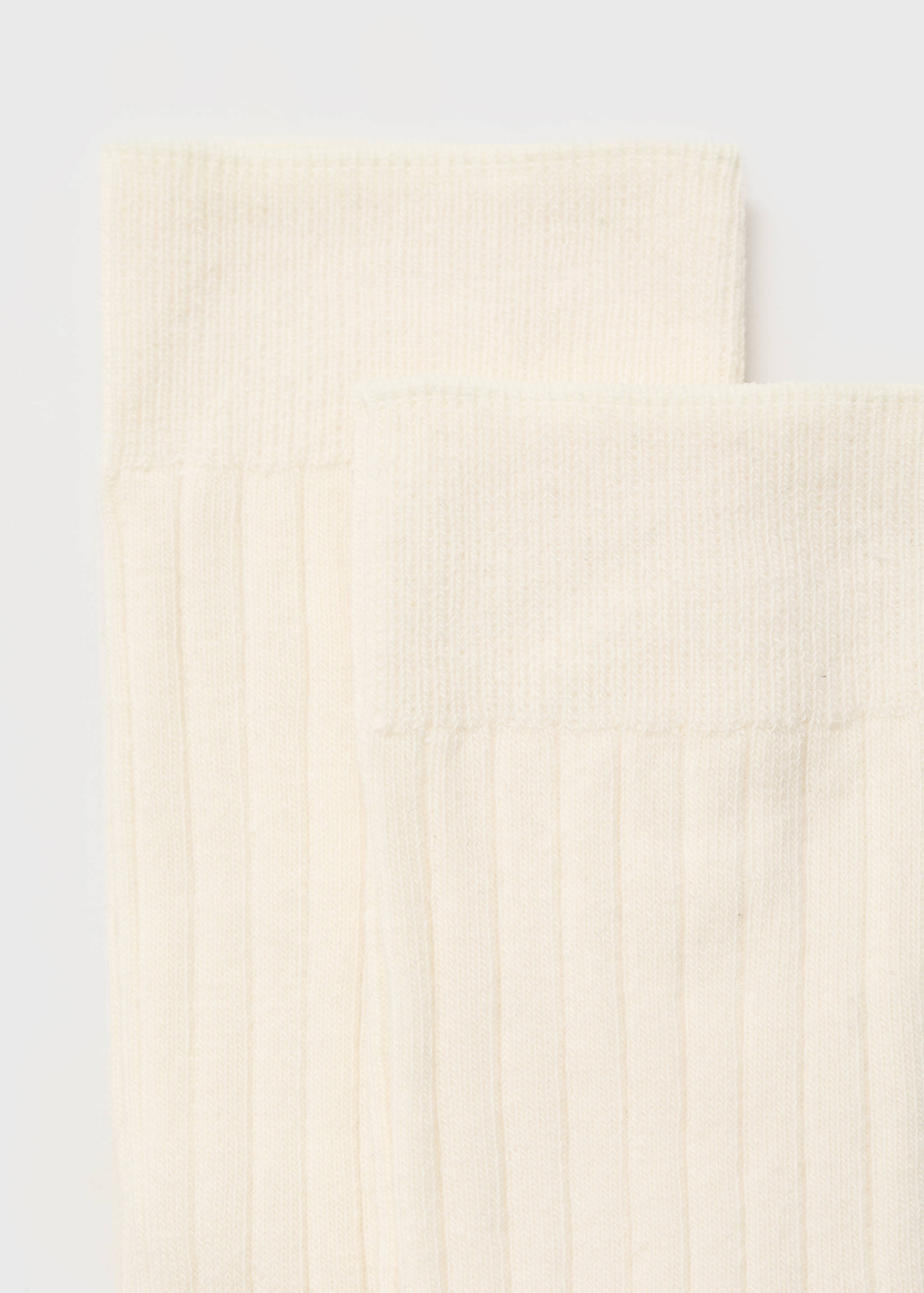 Pack of 2 ribbed cotton socks - Details of the article 8