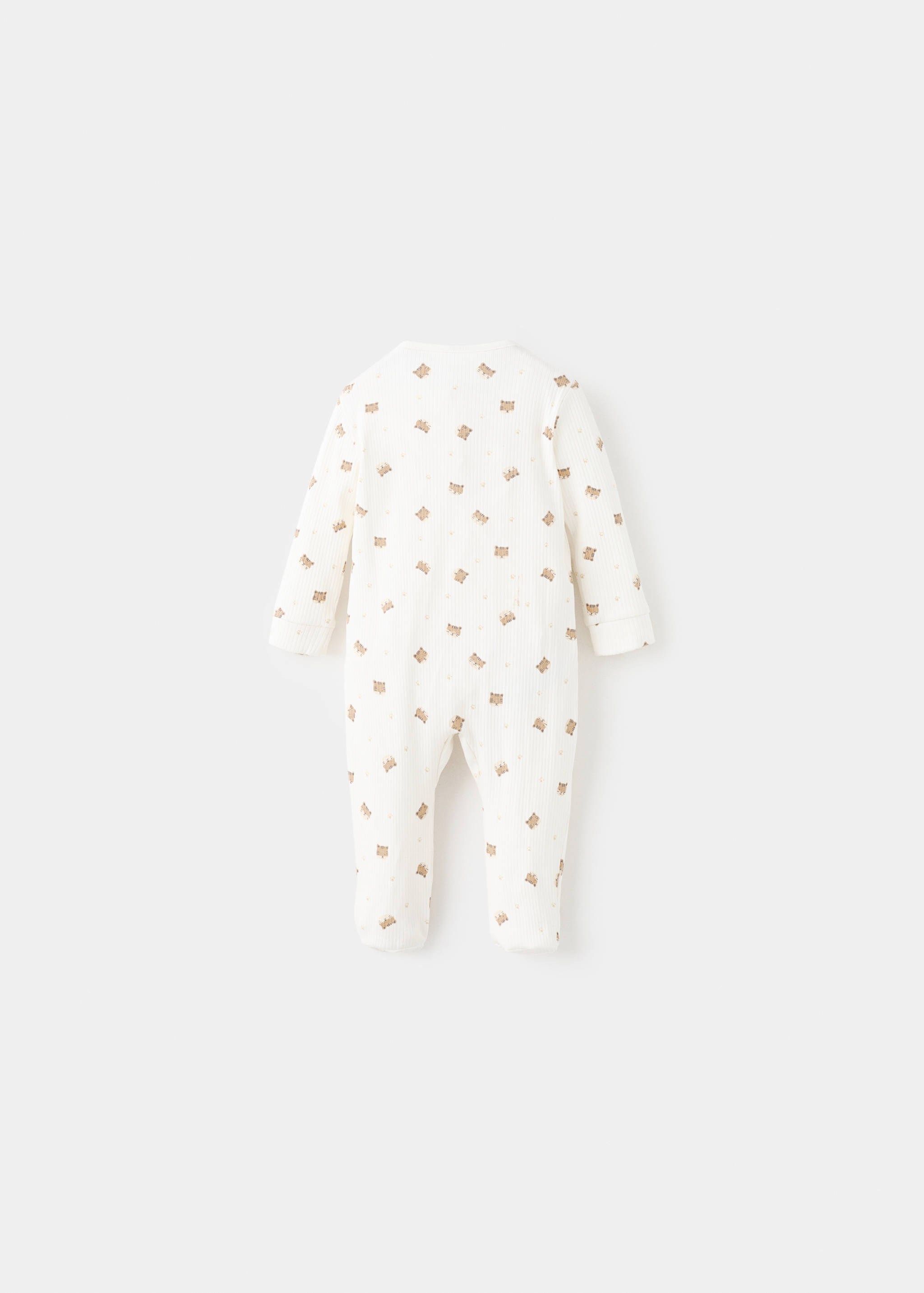 Pyjama long imprimé - Verso de l’article