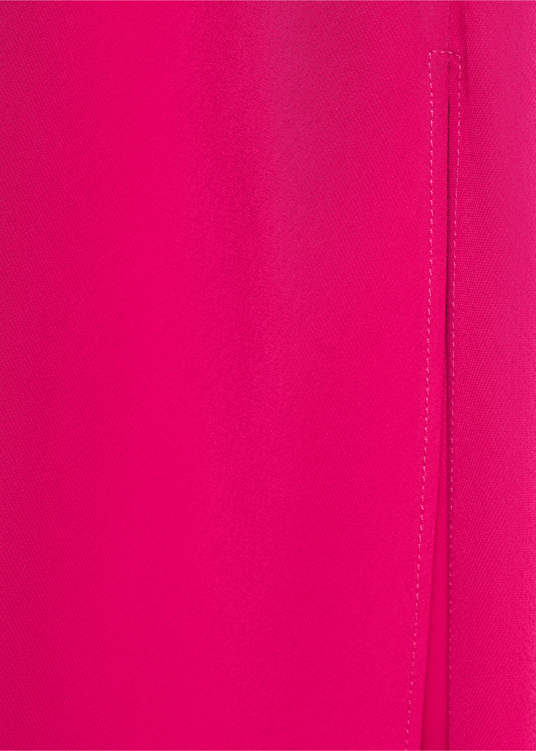 Asymmetrical dress with knot strap - Details of the article 8, Strawberry. Ref: 17011268-00.