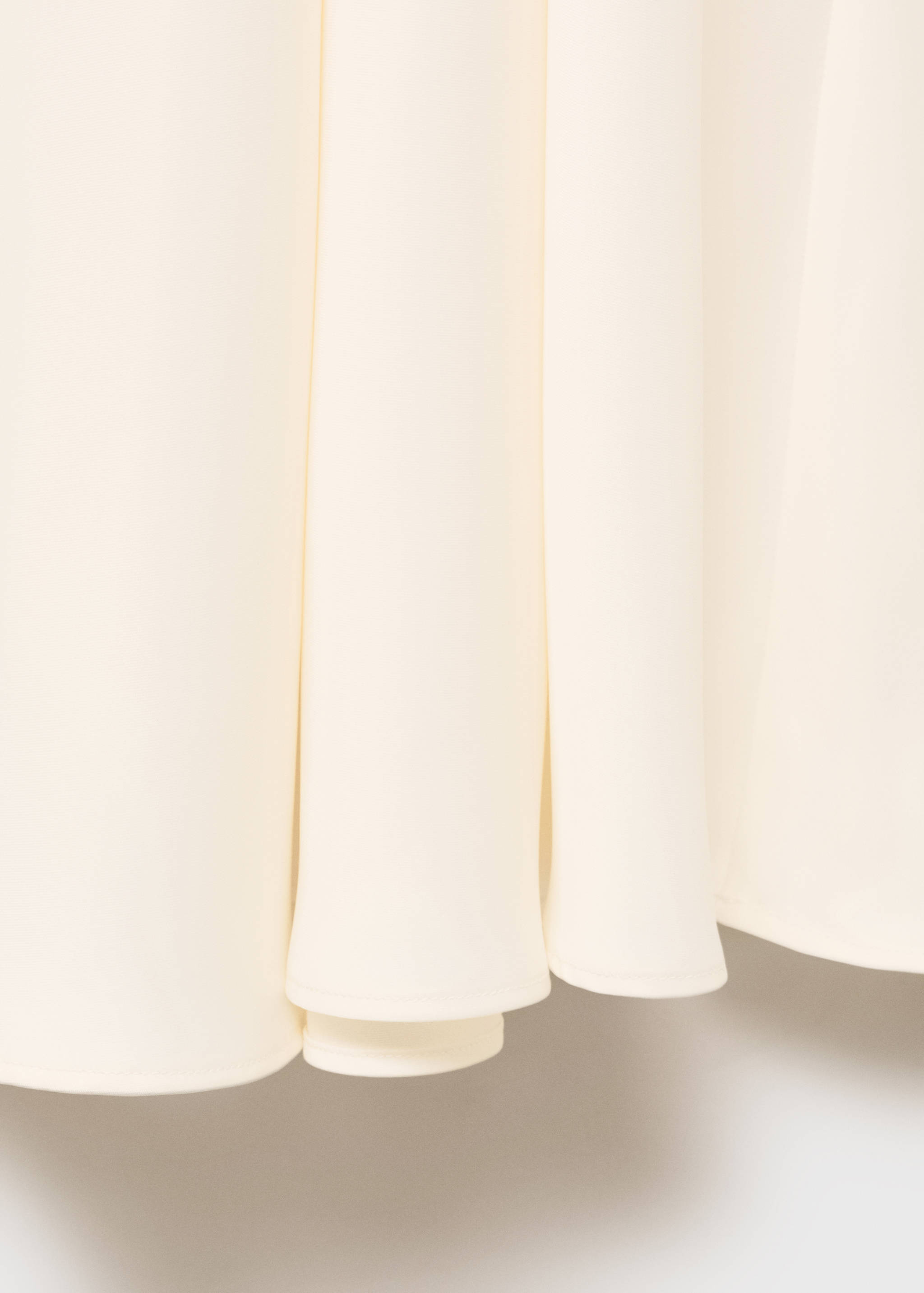 Long satin dress - Details of the article 0