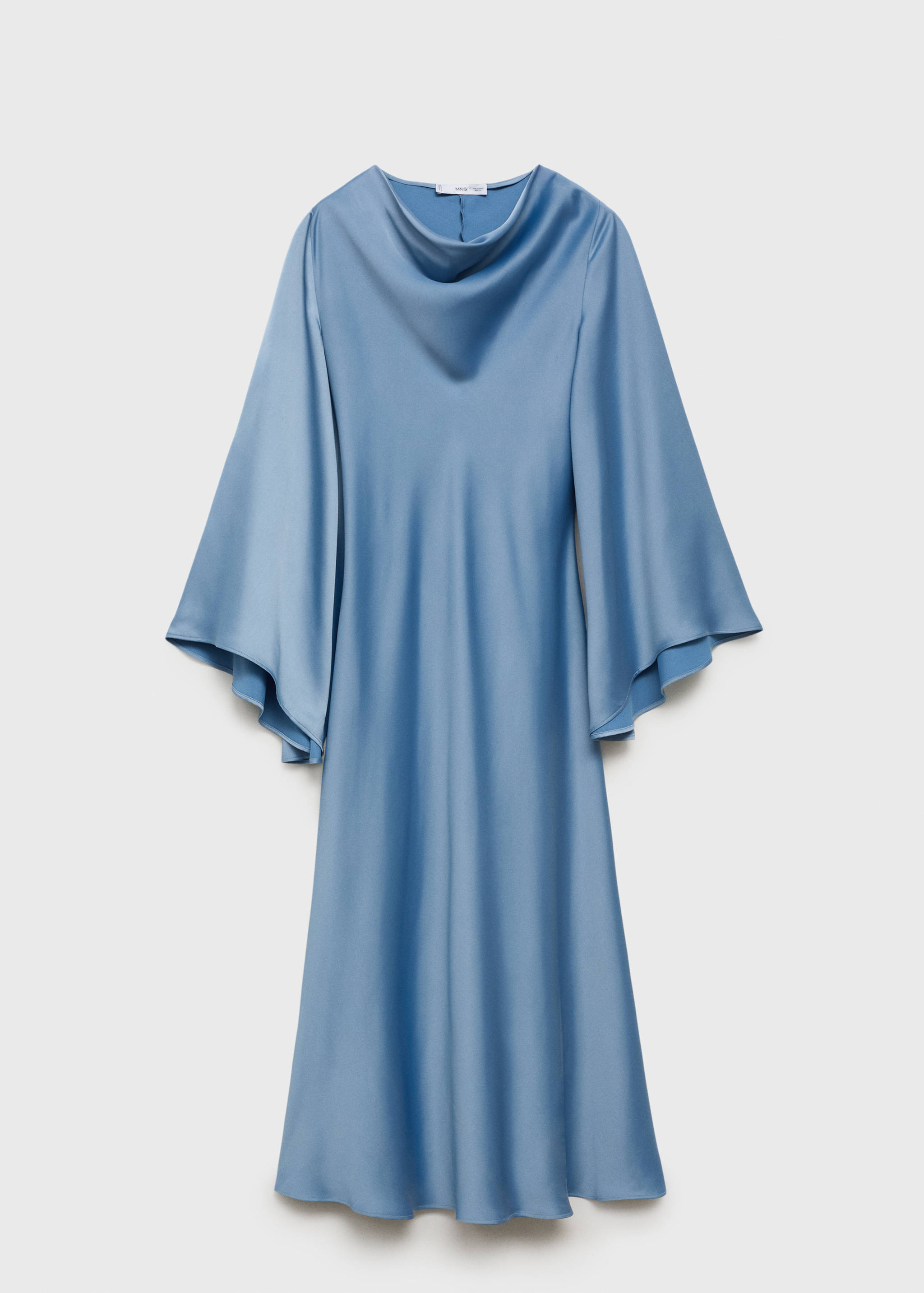 Long satin dress - Article without model